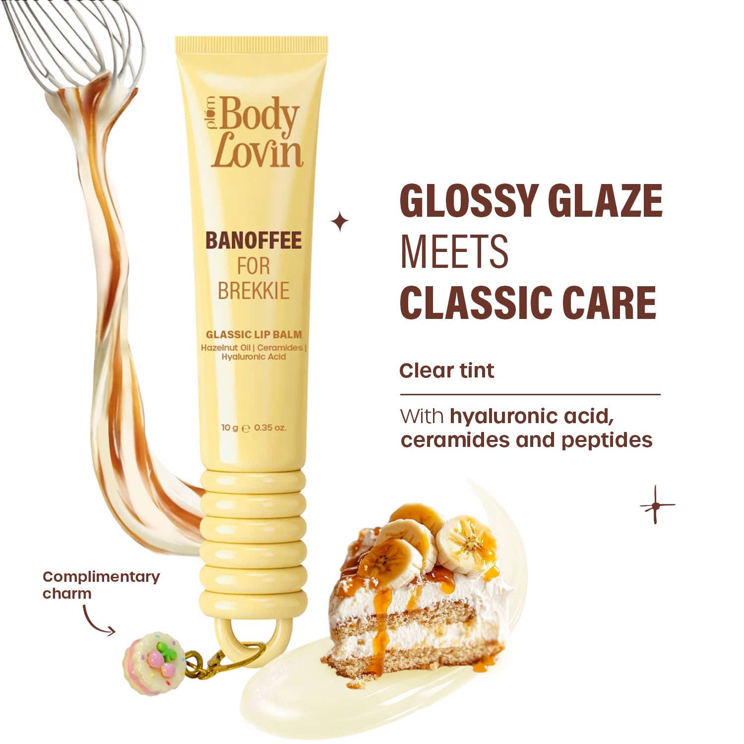 Plum | Plum BodyLovin' Banoffee For Brekkie Glassic Lip Balm (10 g)
