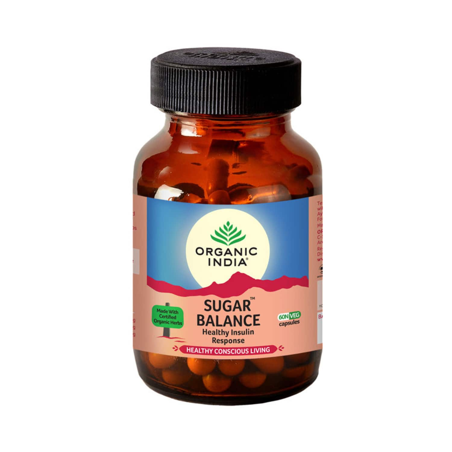 Organic India | Organic India Sugar Balance Capsule (60 Capsule)