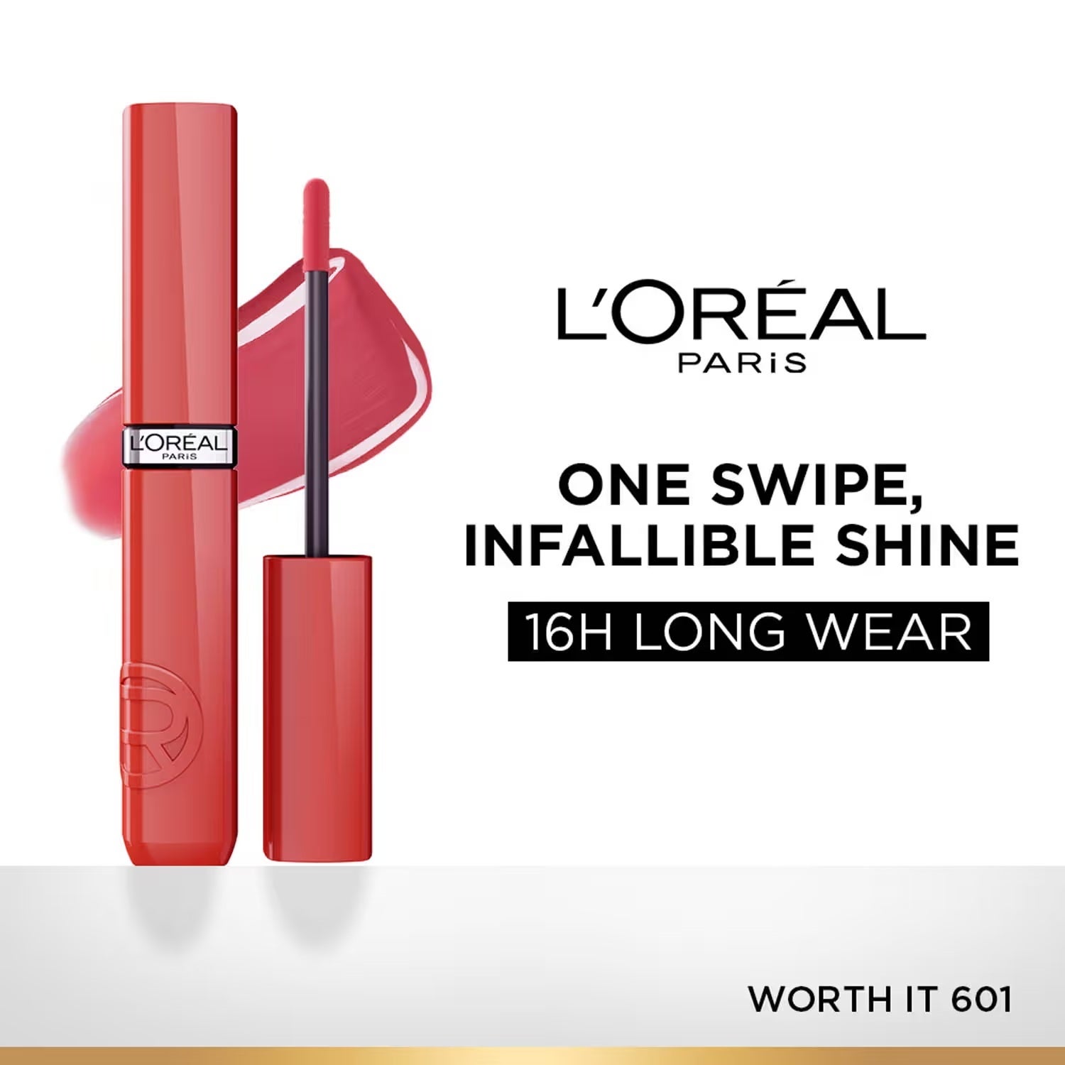 L'Oreal Paris | L'Oreal Paris Infallible Laque Resistance Liquid Lipstick - 601 Worth It (4 ml)