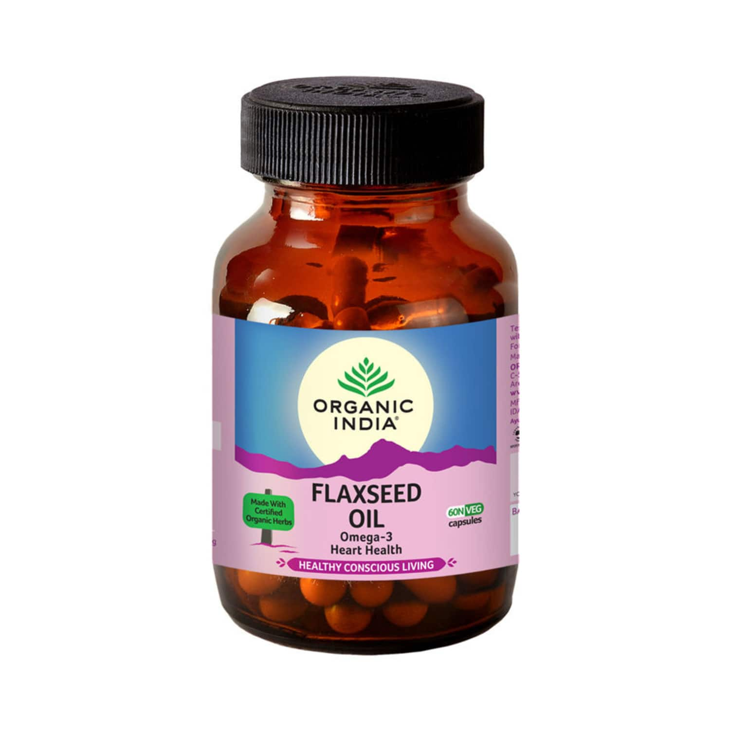 Organic India | Organic India Flaxseed Oil Capsule (60 Capsule)