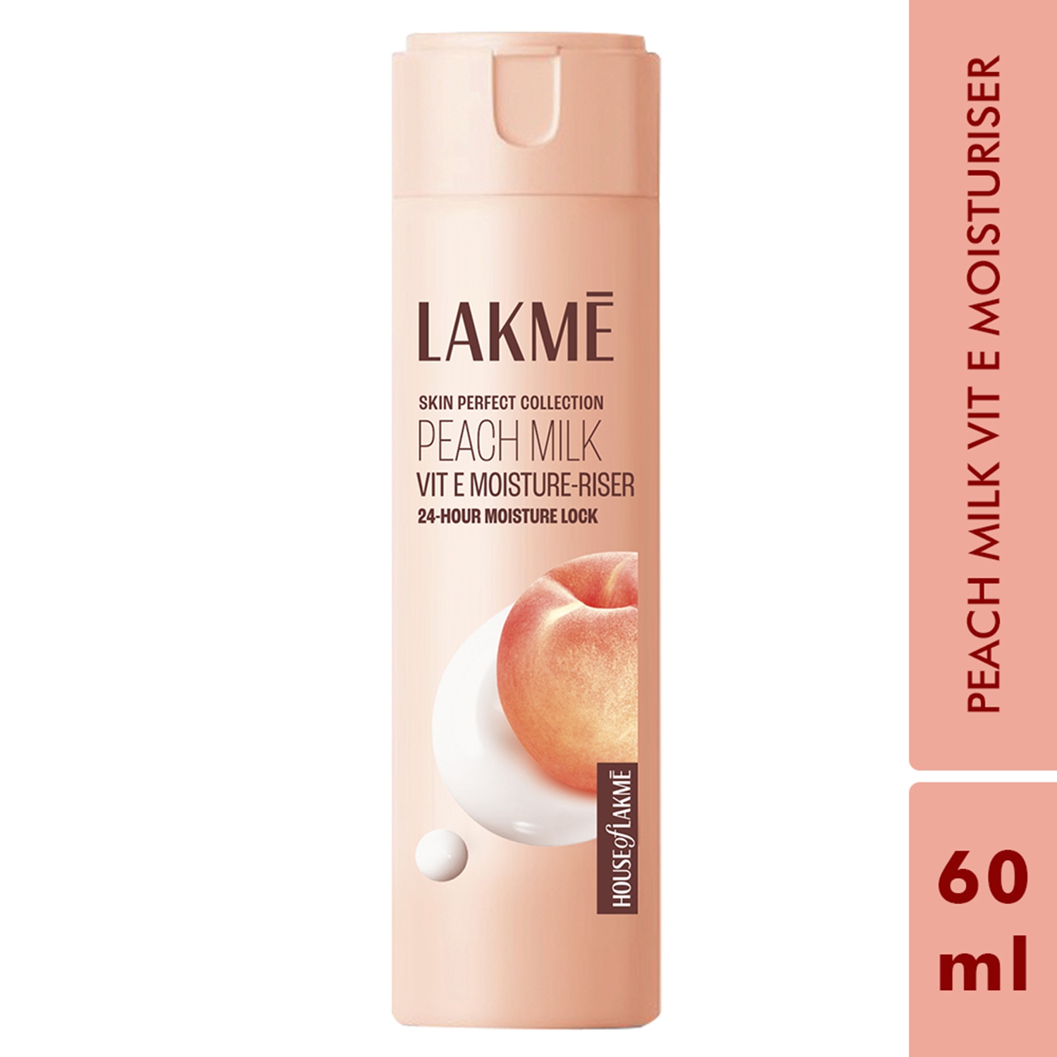 Lakme | Lakme Peach Milk Moisturizer Body Lotion (60ml)