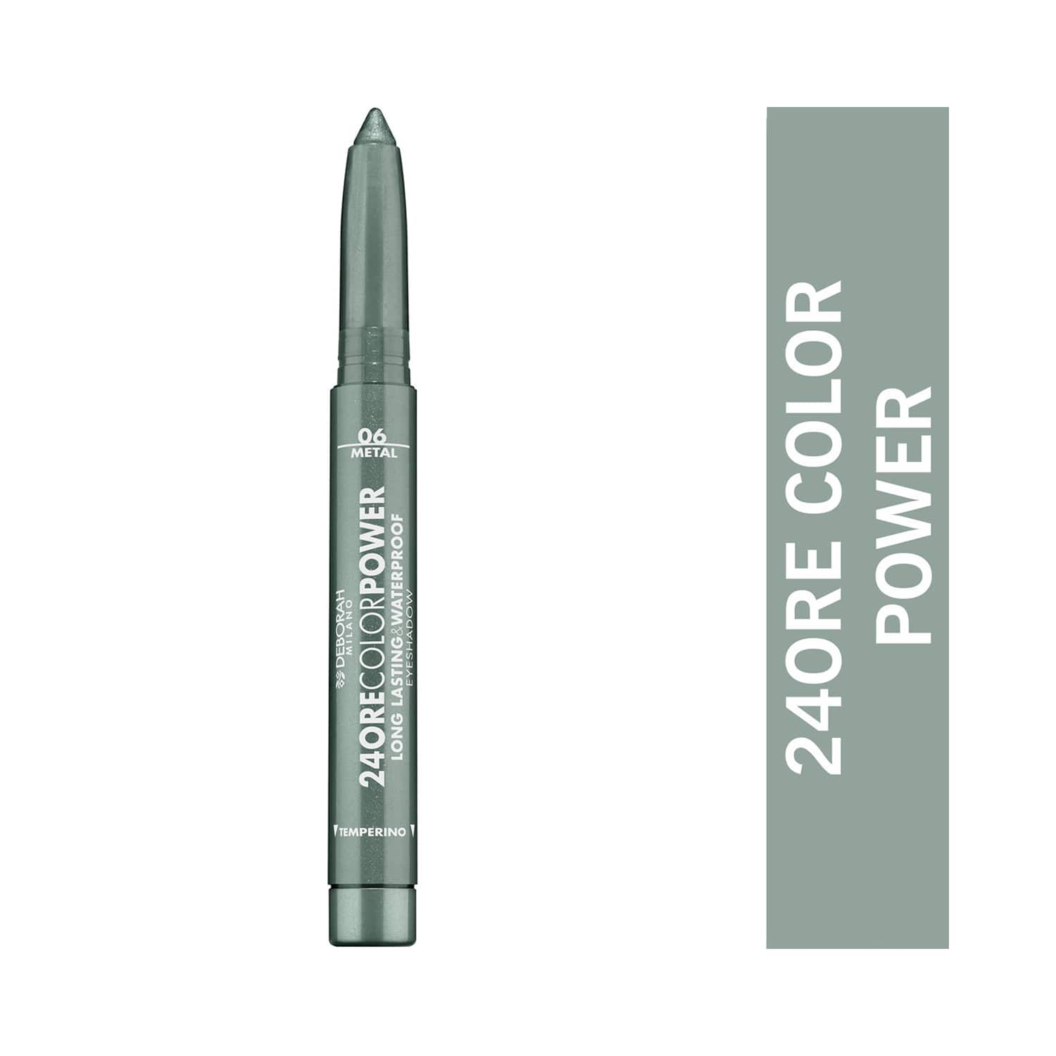 Deborah Milano | Deborah Milano 24Ore Color Power Long Lasting & Waterproof Eyeshadow Stick - 06 Golden Green (1.4g)