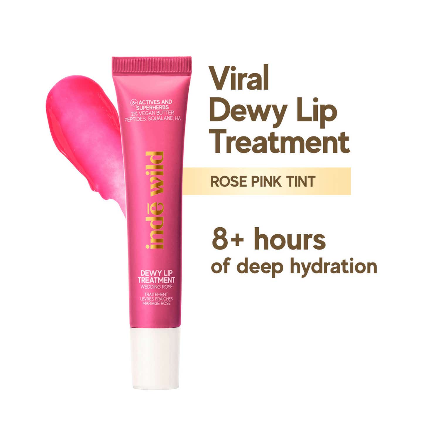 Inde Wild | Inde Wild Dewy Lip Treatment - Wedding Rose (15 ml)