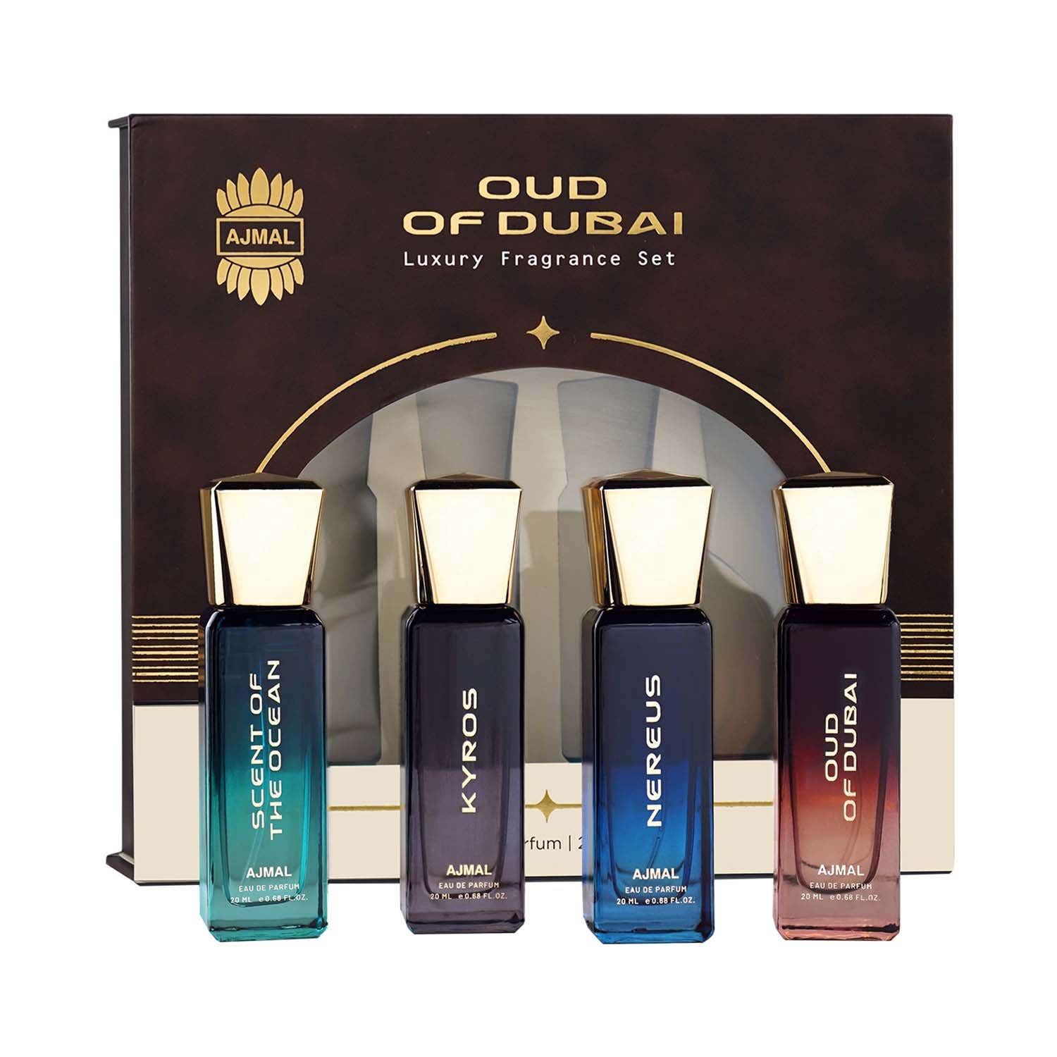 AJMAL | Ajmal Oud of Dubai EDP Perfume Gift Set (4 pcs)
