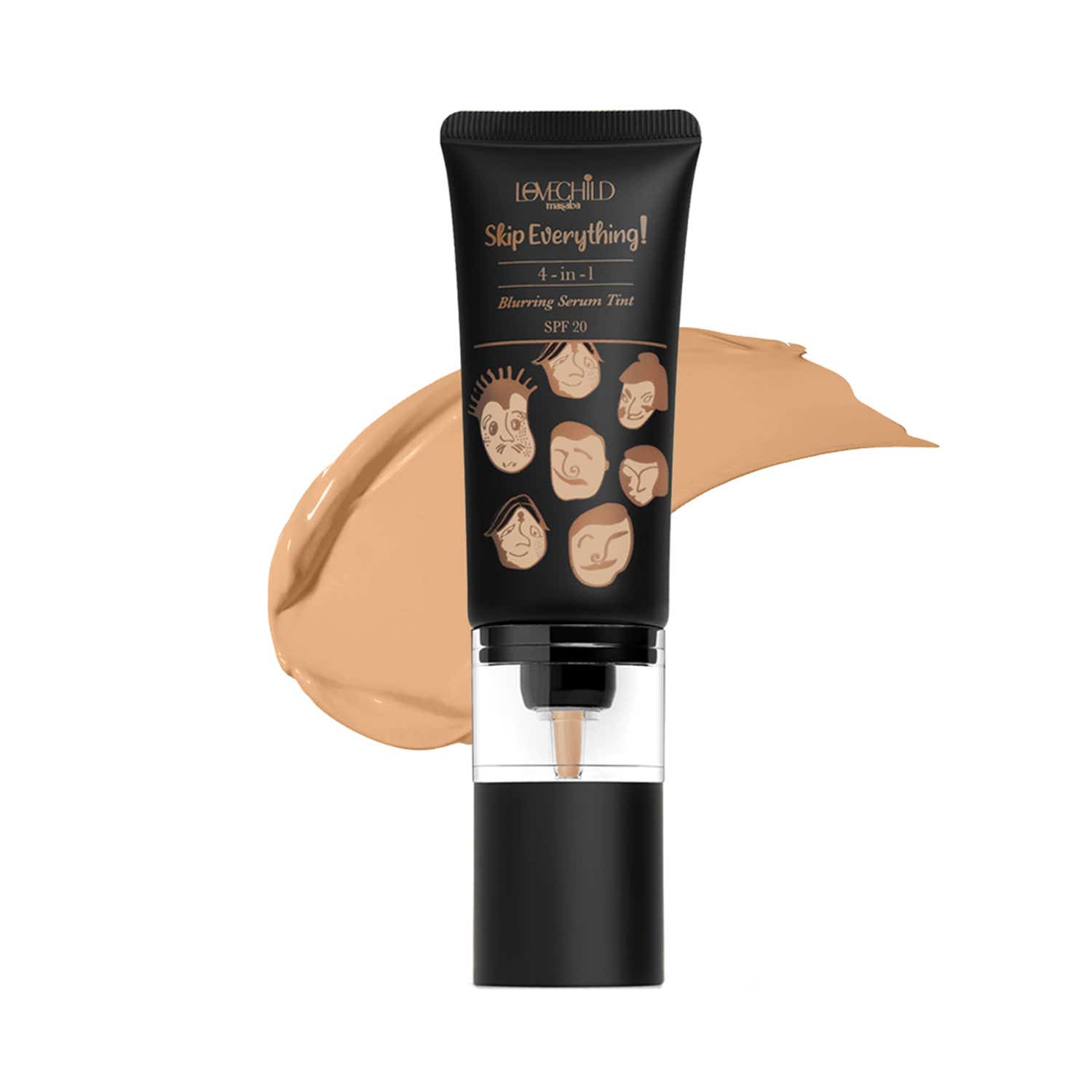 LoveChild Masaba | LoveChild Masaba Skip Everything Blurring Serum Skin Tint - Icy You (30 g)