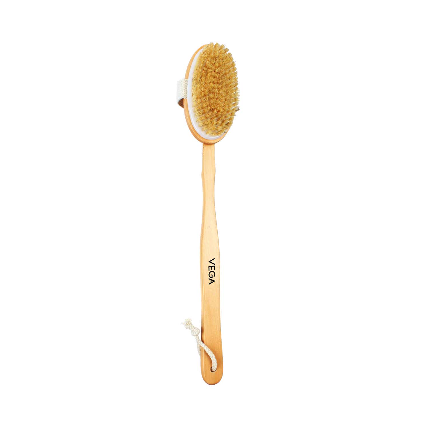 Vega | VEGA Long Handle Wooden Bath Brush Detachable for Men & Women (NBA-1/3)