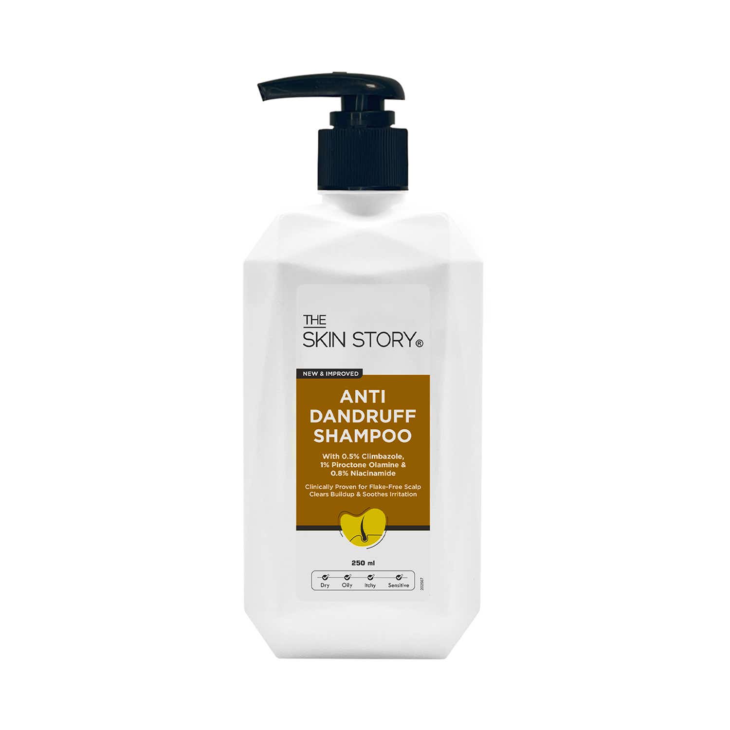 The Skin Story | The Skin Story Anti Dandruff Shampoo (250 ml)
