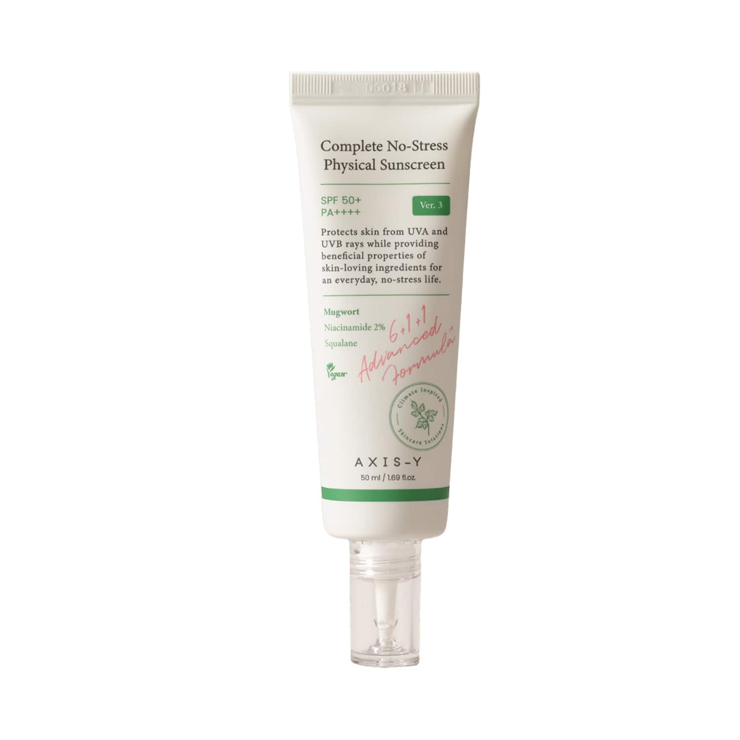 Axis-Y | Axis-Y Complete No-Stress Physical Sunscreen SPF 50 (50 ml)