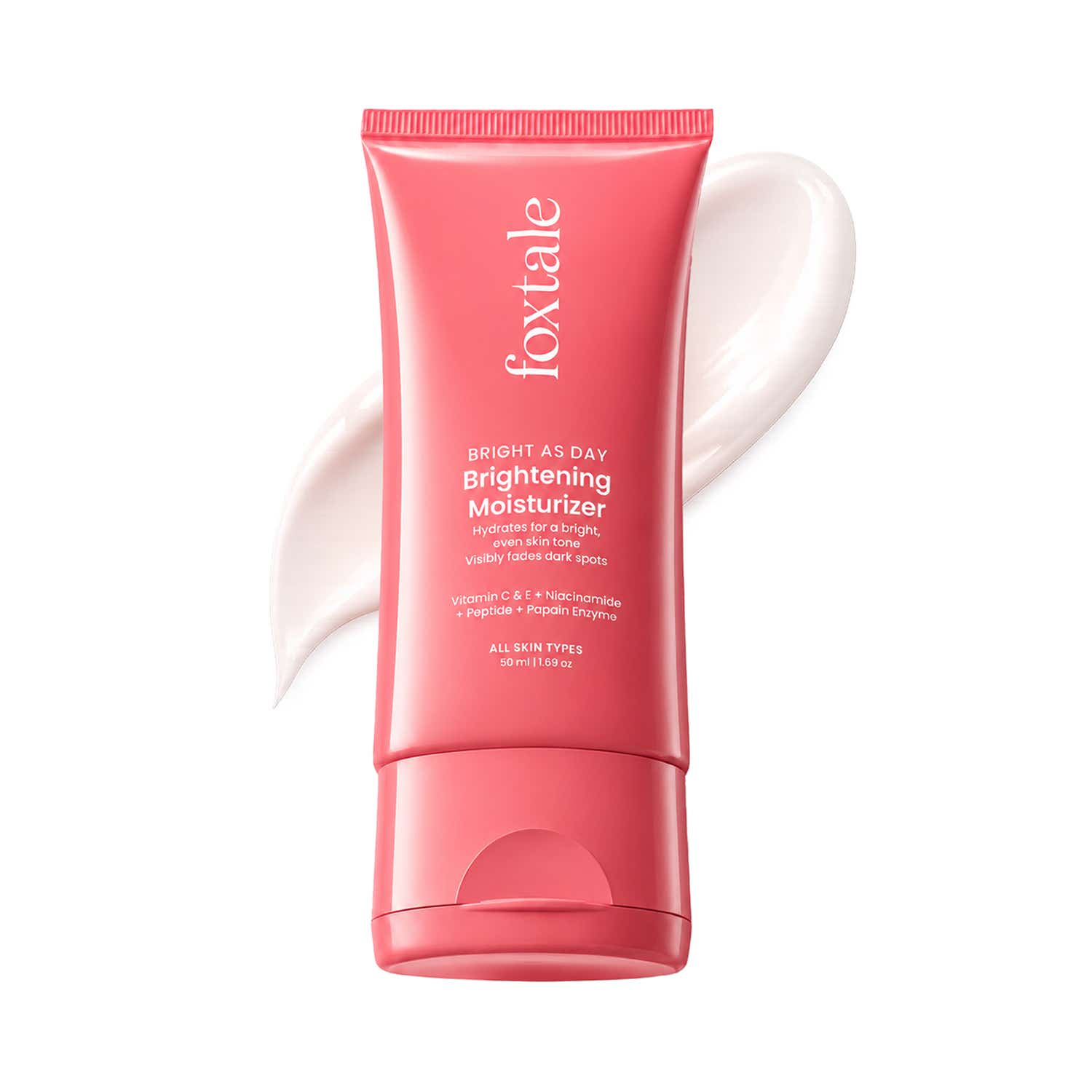 Foxtale | Foxtale Brightening Moisturiser with Vitamin C & Niacinamide (50 ml)