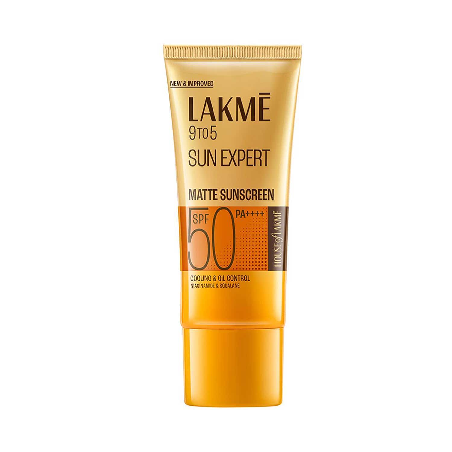 Lakme | Lakme Matte Sunscreen SPF 50 PA+++, Niacinamide, UVA-B Protection, For Normal To OilyÂ SkinÂ (50 ml)