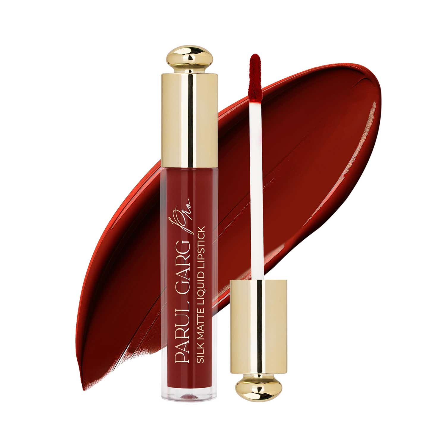 PARUL GARG Beauty | PARUL GARG Beauty Silk Matte Liquid Lipstick - Hibiscus (3 ml)