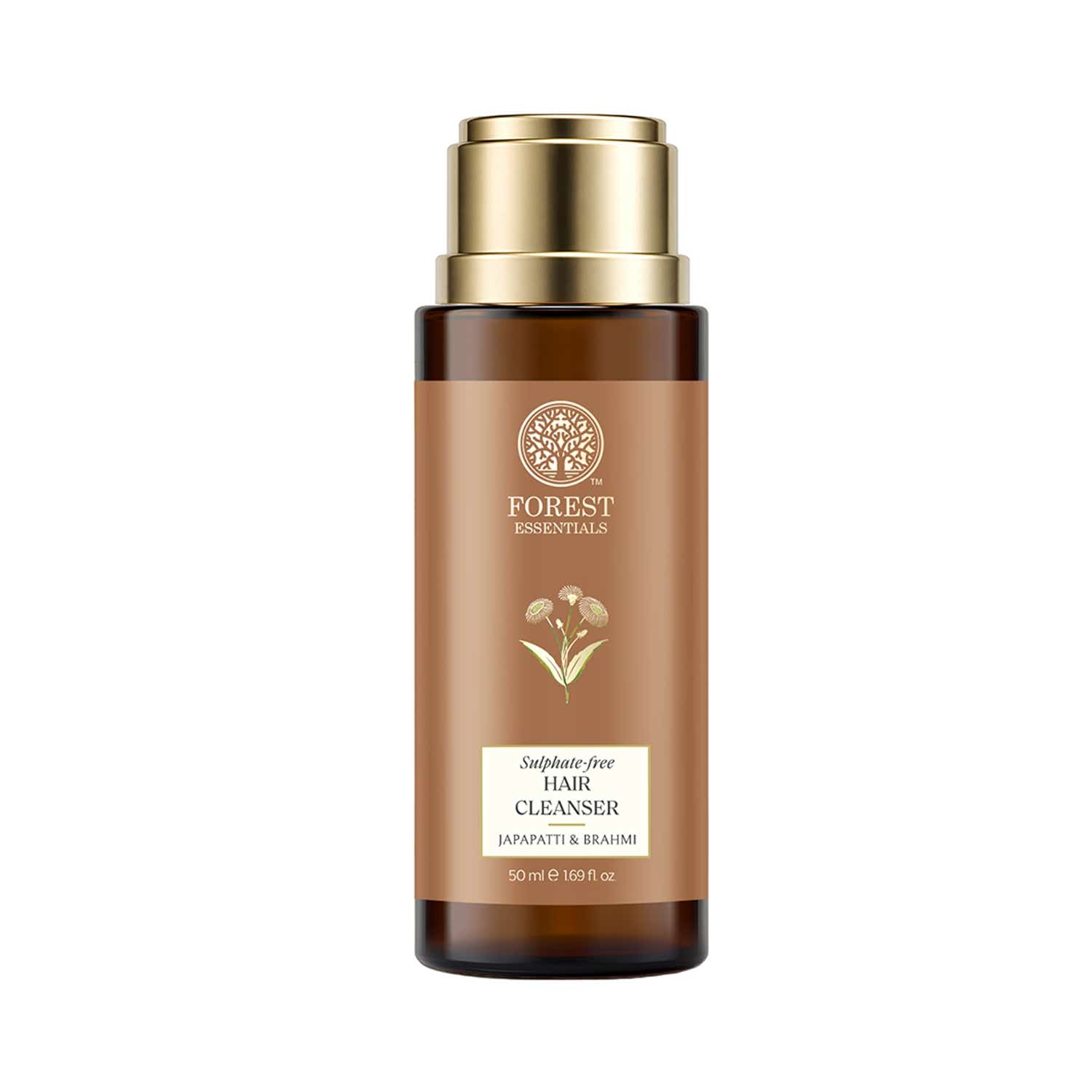 Forest Essentials | Forest Essentials Japapatti & Brahmi Hair Cleanser Shampoo (50ml)