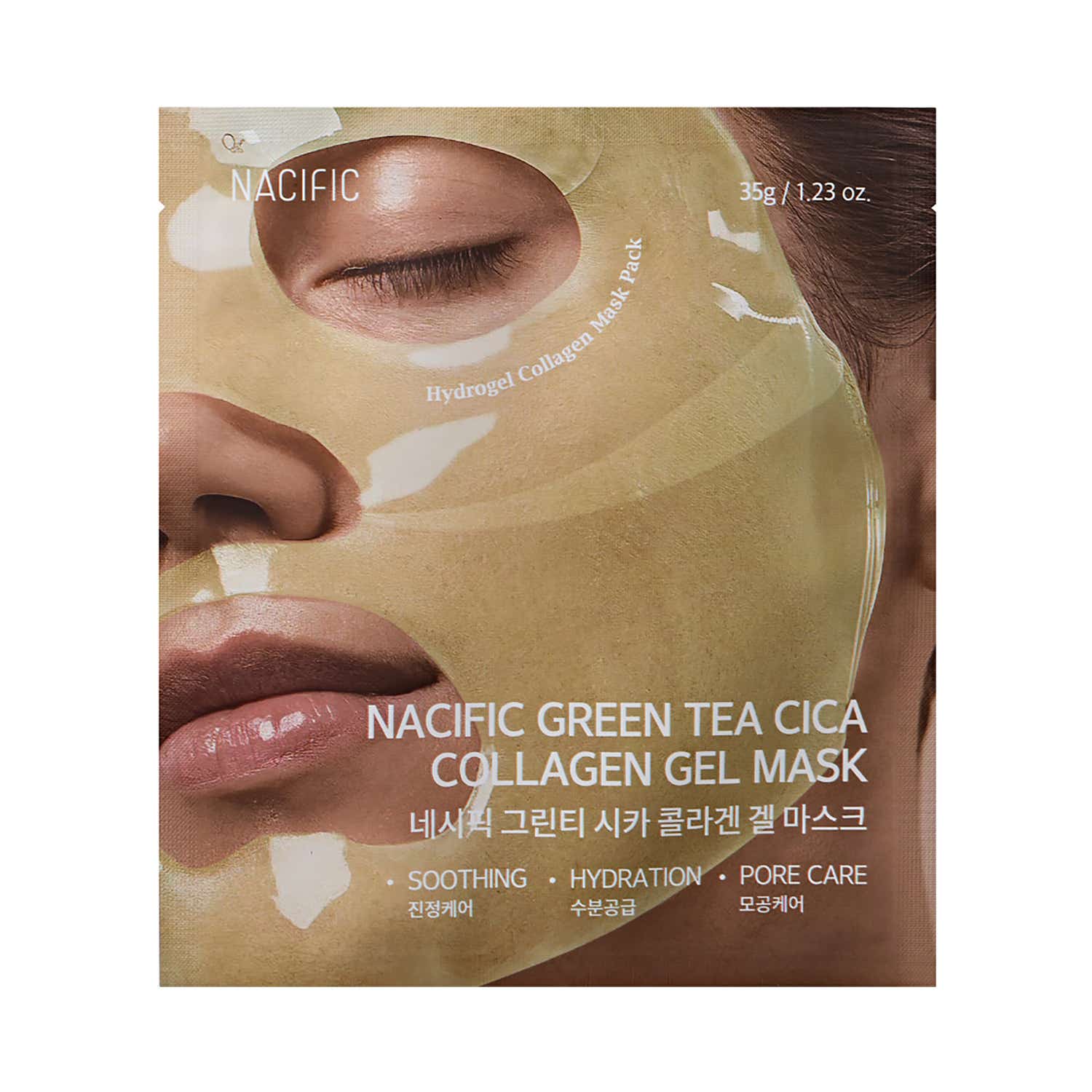 Nacific | Nacific Green Tea Cica Collagen Gel Mask (35 g)