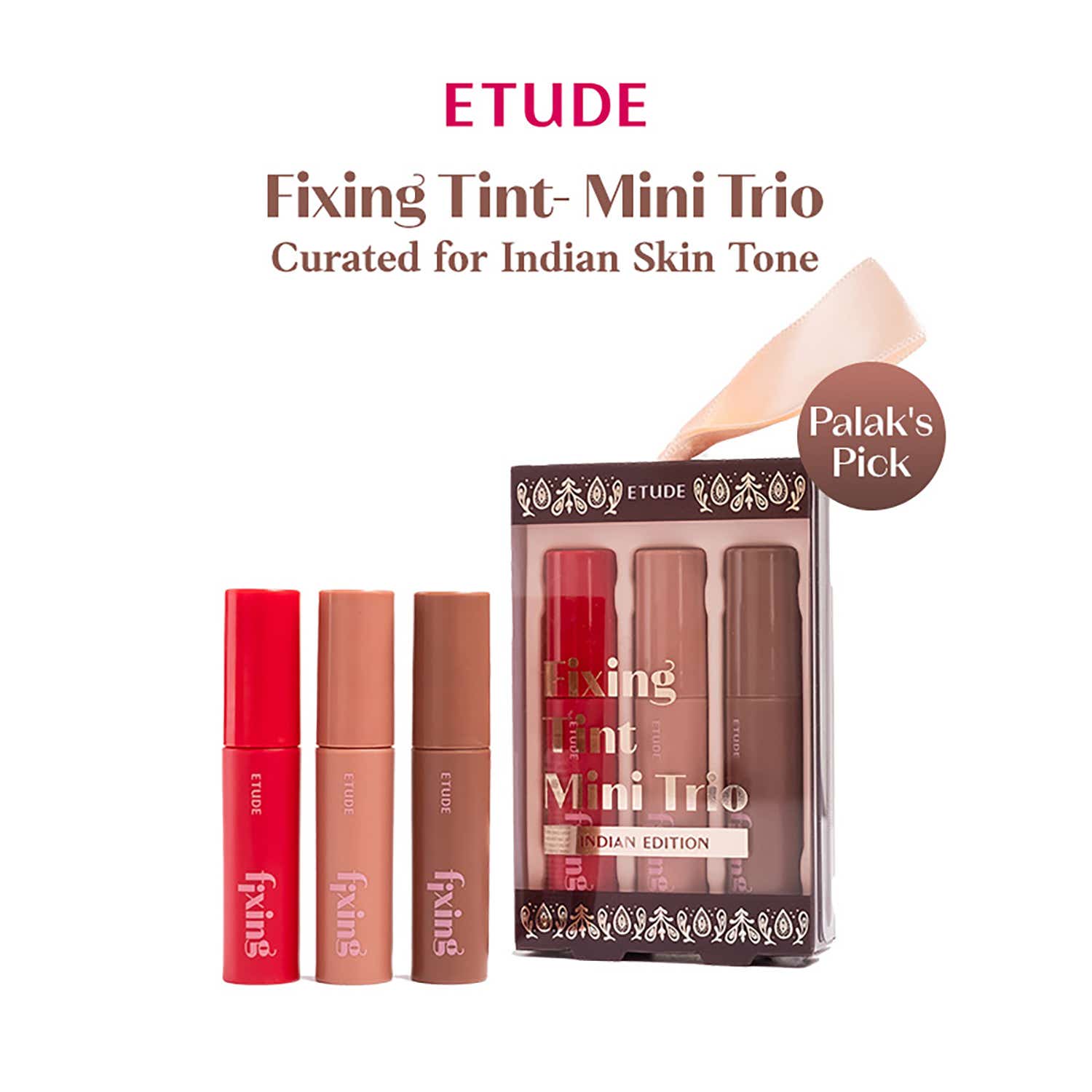 Etude | Etude India Fixing Mini Best Set (3 pcs)