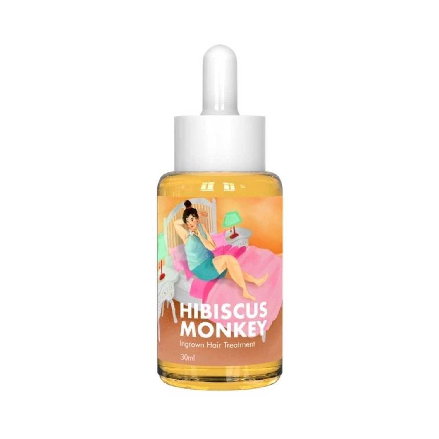 Hibiscus Monkey | Hibiscus Monkey Ingrown Hair Treatment for Shaving & Waxing Bumps (30ml)