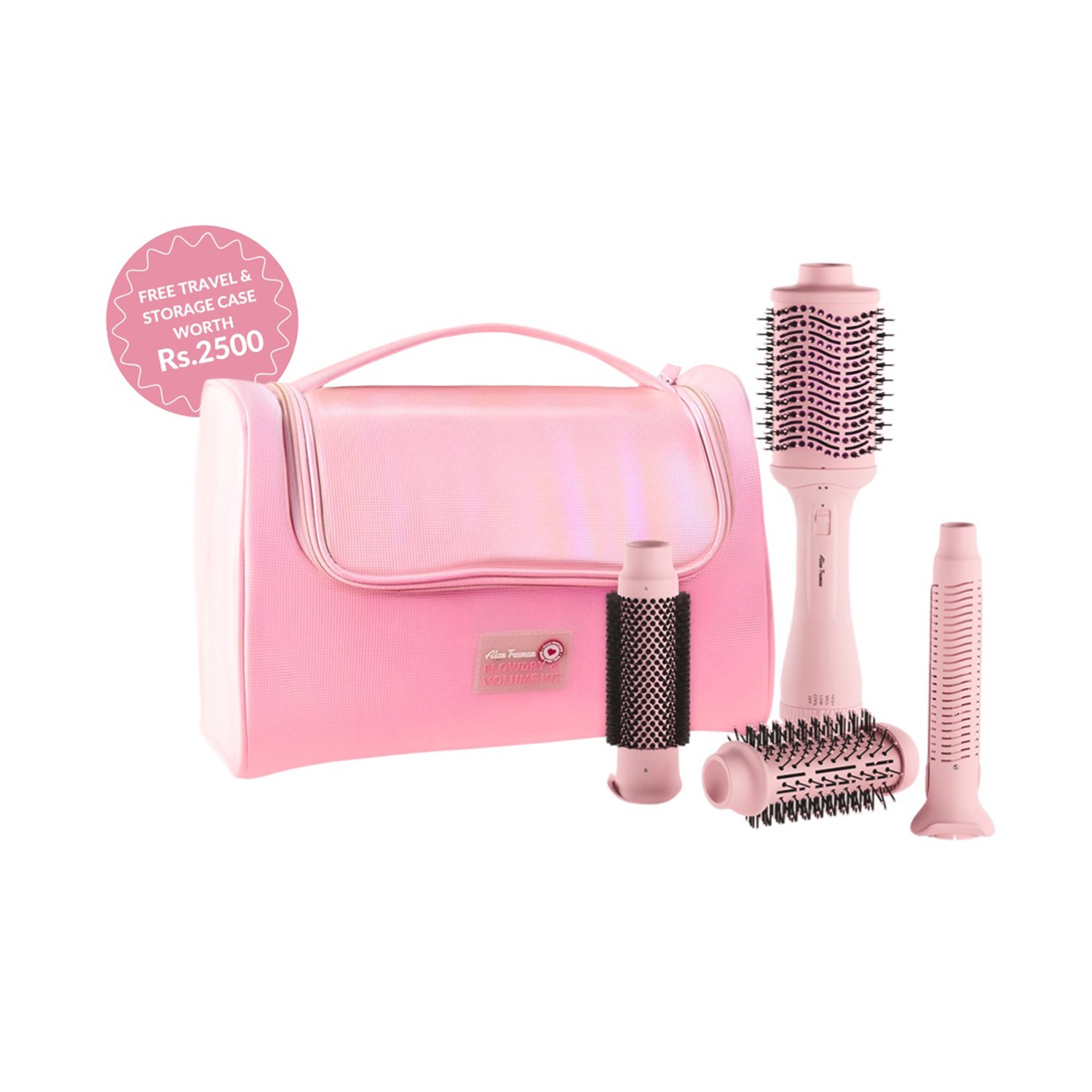 Alan Truman | Alan Truman Big Volumiser Set - Pastel Pink (5 pcs)