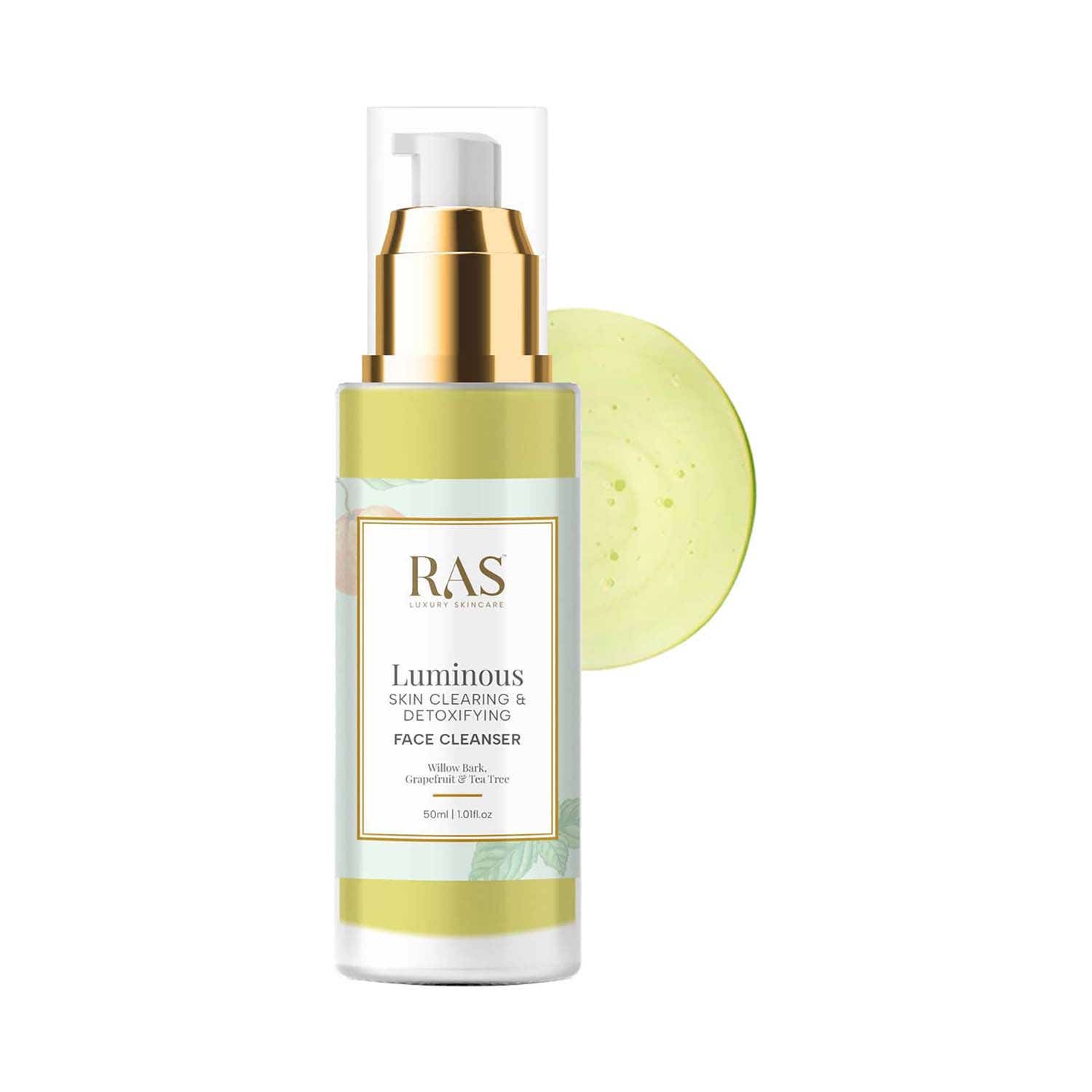 Ras Luxury Skincare | RAS Luxury Skincare Luminous Skin Clarifying Face Wash Cleanser (50 ml)