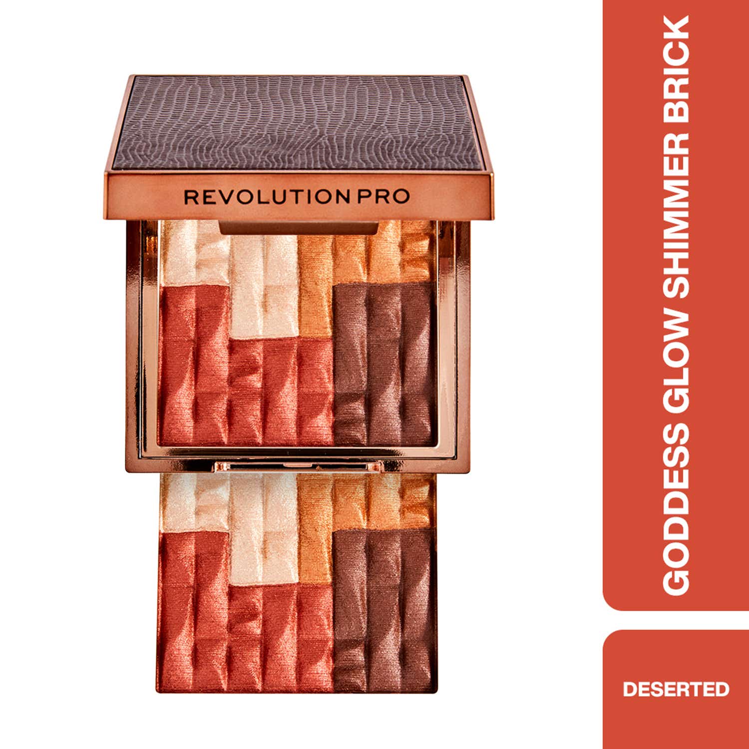 Revolution Pro | Revolution Pro Goddess Glow Shimmer Brick Face Palette - Deserted (8g)