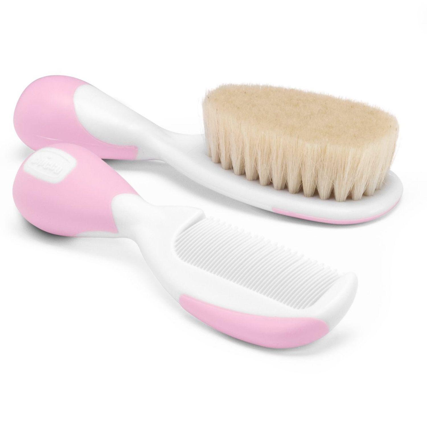 Chicco | Chicco Brush And Comb Set - Pink (2 pcs)