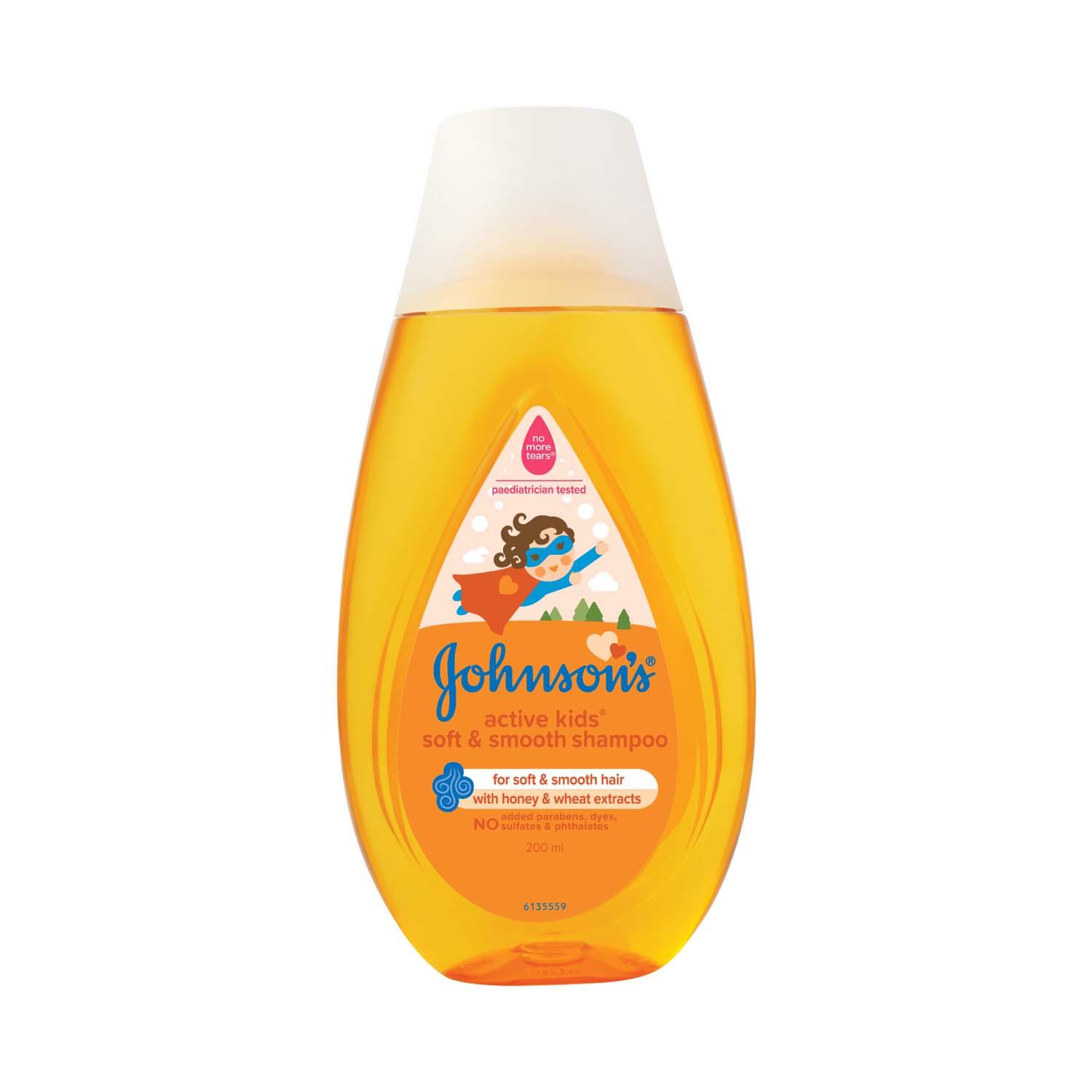 Johnson's Baby Active Kids Soft & Smooth Shampoo (200 ml)
