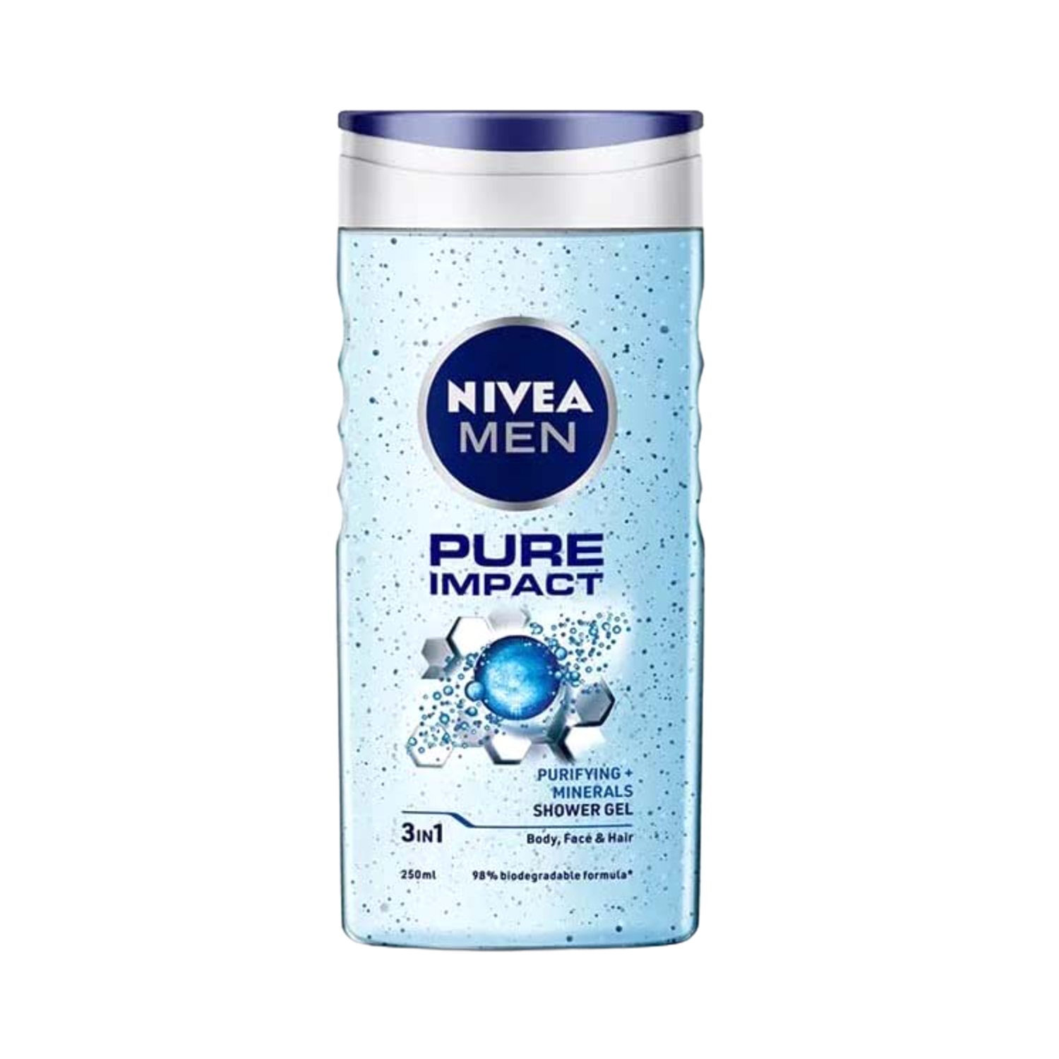 Nivea Pure Impact Body Wash And Shower Gel (250ml)