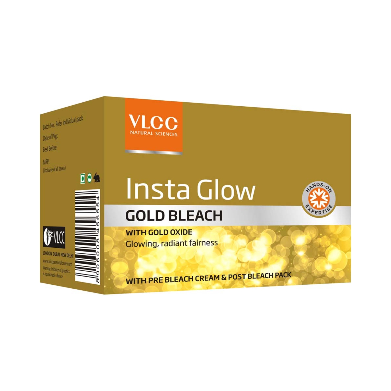 VLCC | VLCC Insta Glow Gold Bleach (60g)