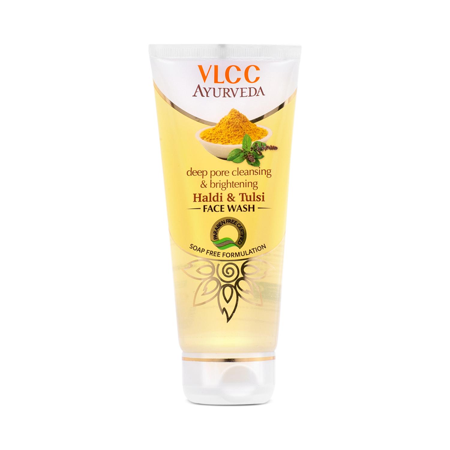 VLCC | VLCC Deep Pore Cleansing & Brightening Haldi & Tulsi Face Wash (100ml)