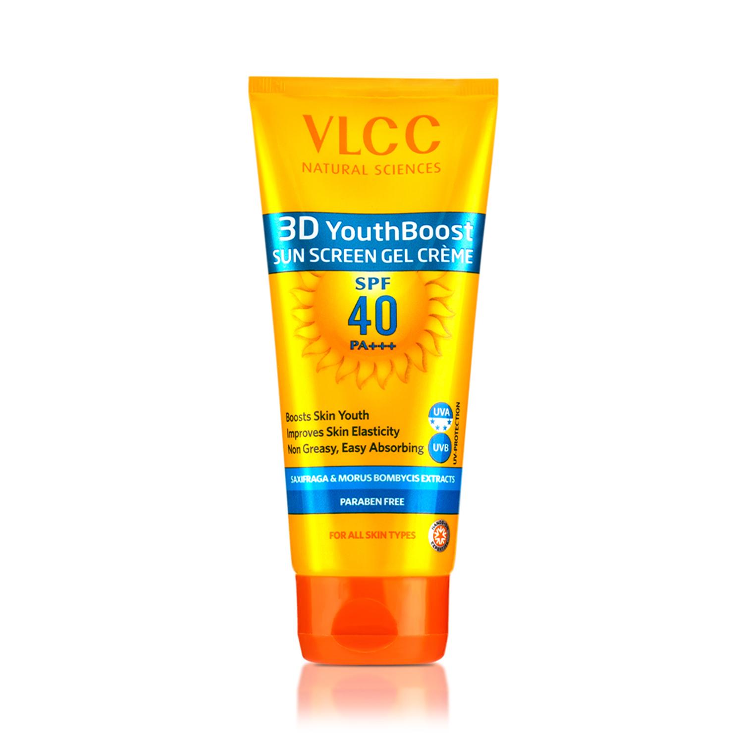 VLCC | VLCC Youth Boost Sun Screen Gel Creme SPF 40 (100g)