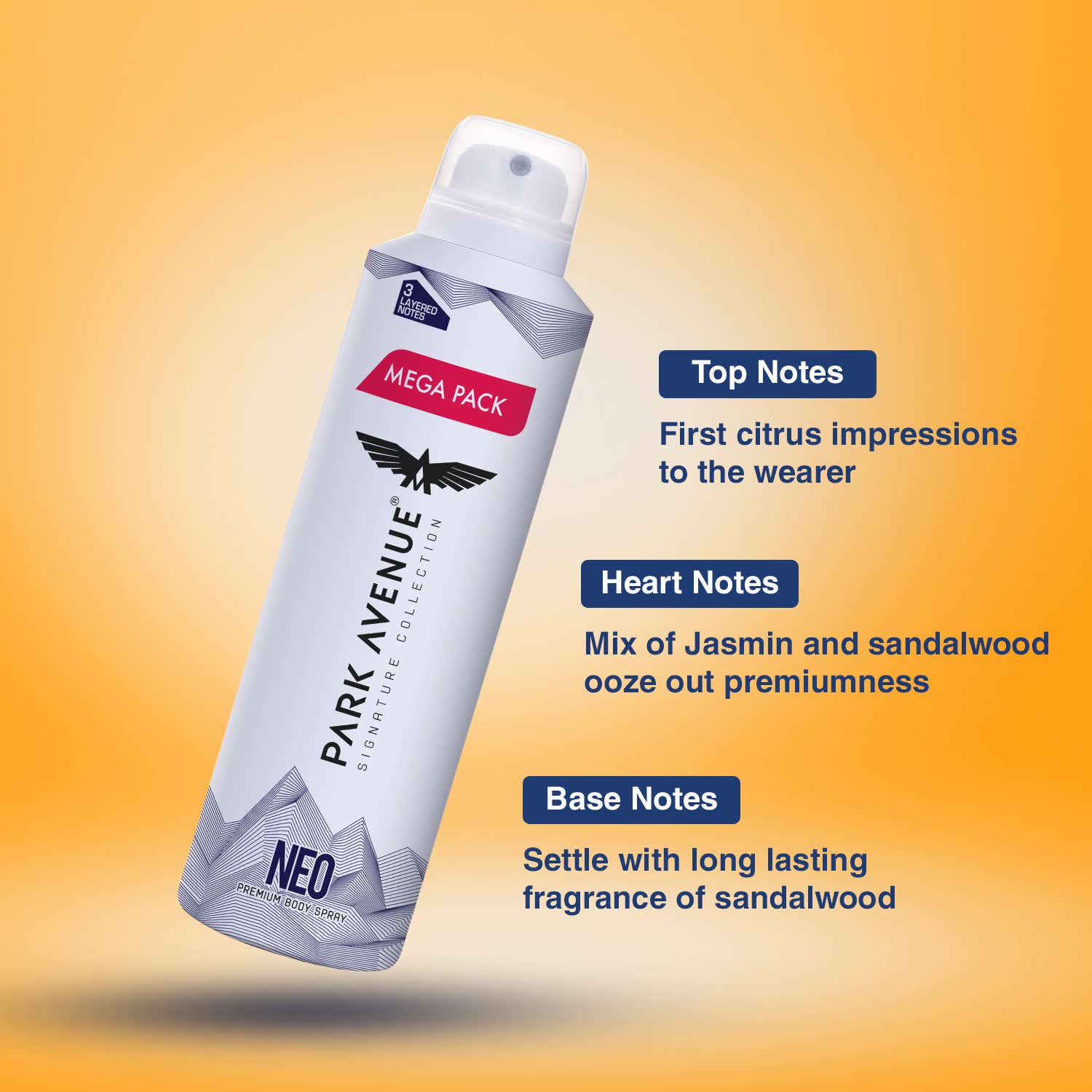 Buy Park Avenue Signature Collection Neo Premium Body Spray (220ml