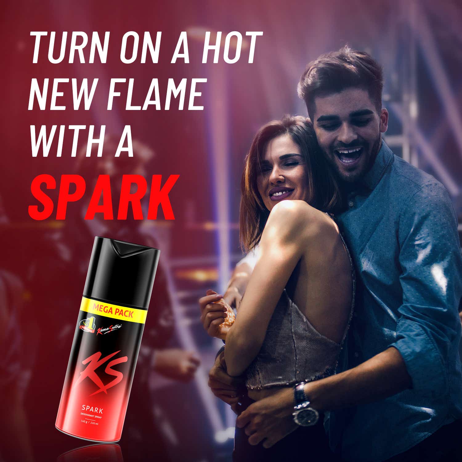 Buy Kamasutra Spark Deodorant Body Spray (220ml) Online at Best