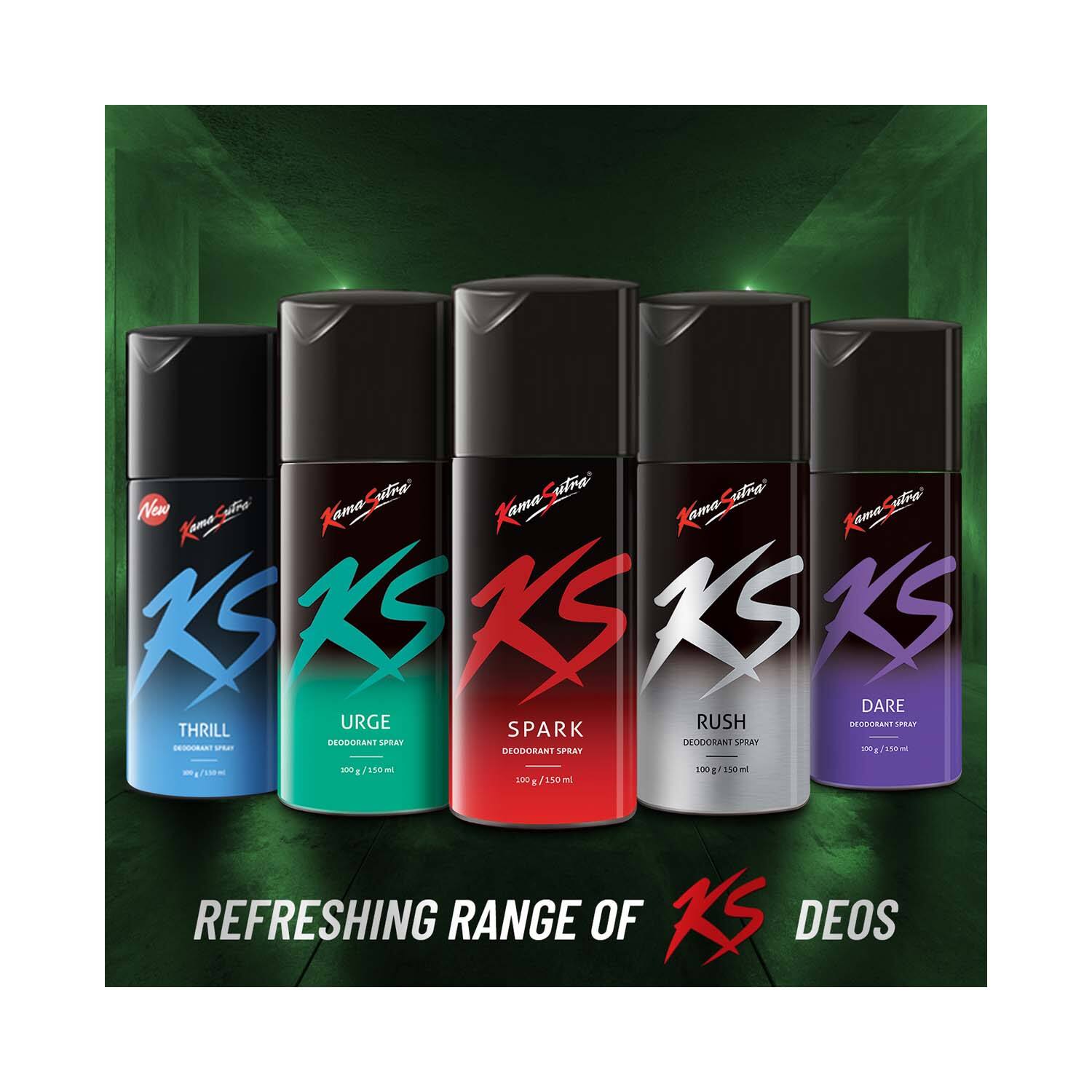 Buy Kamasutra Urge Deodorant Body Spray 150ml Kamasutra Tira
