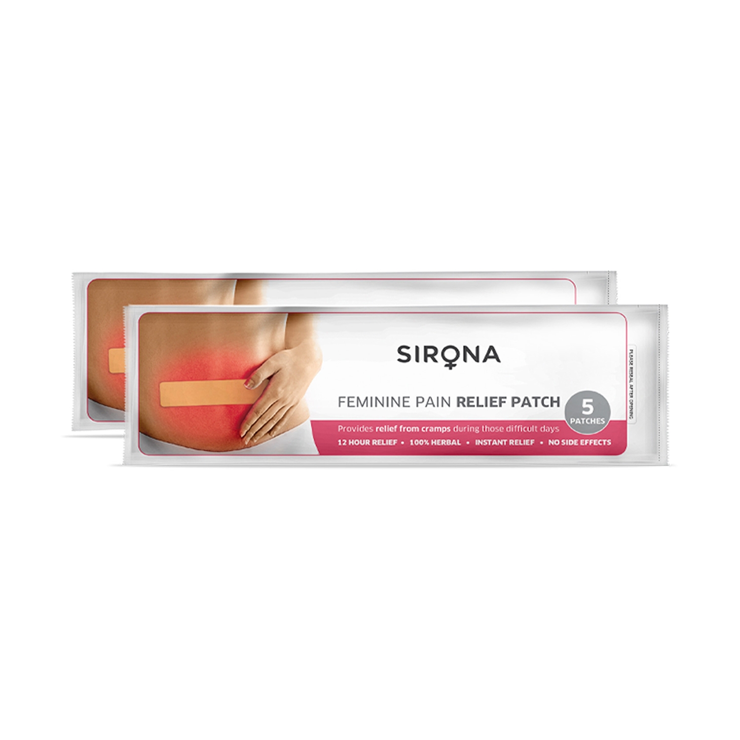 Sirona Feminine Pain Relief Patches (5 Pcs)
