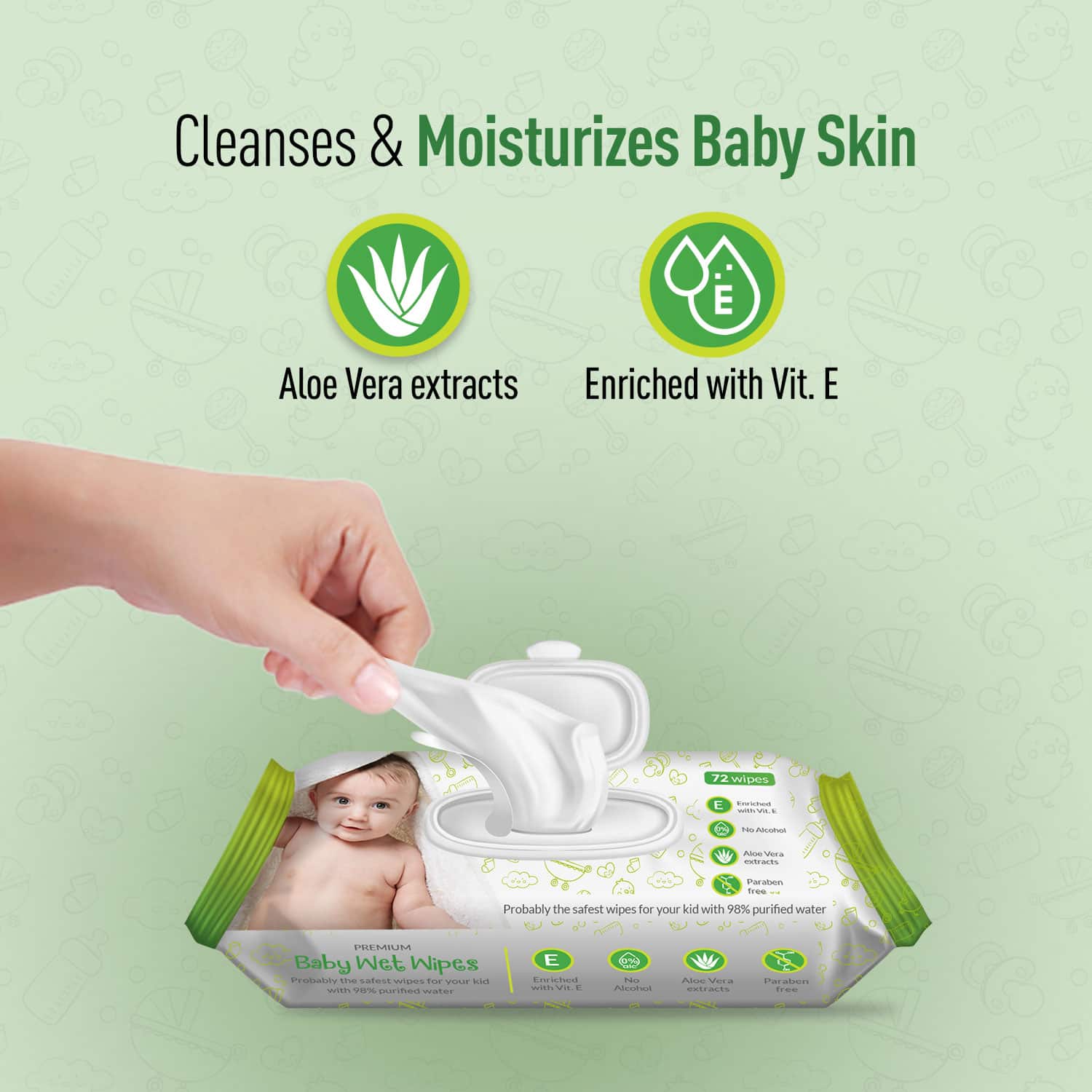 Bodyguard shop baby wipes