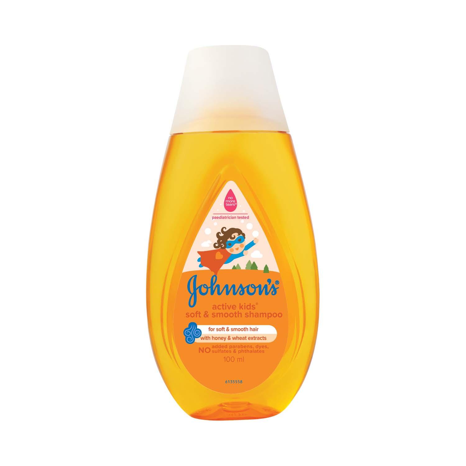 Johnson's Baby | Johnson's Baby Active Kids Soft & Smooth Shampoo (100 ml)