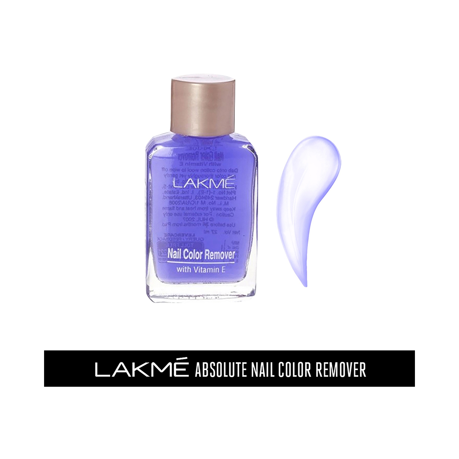 Lakme | Lakme Nail Color Remover With Vitamin E (27ml)
