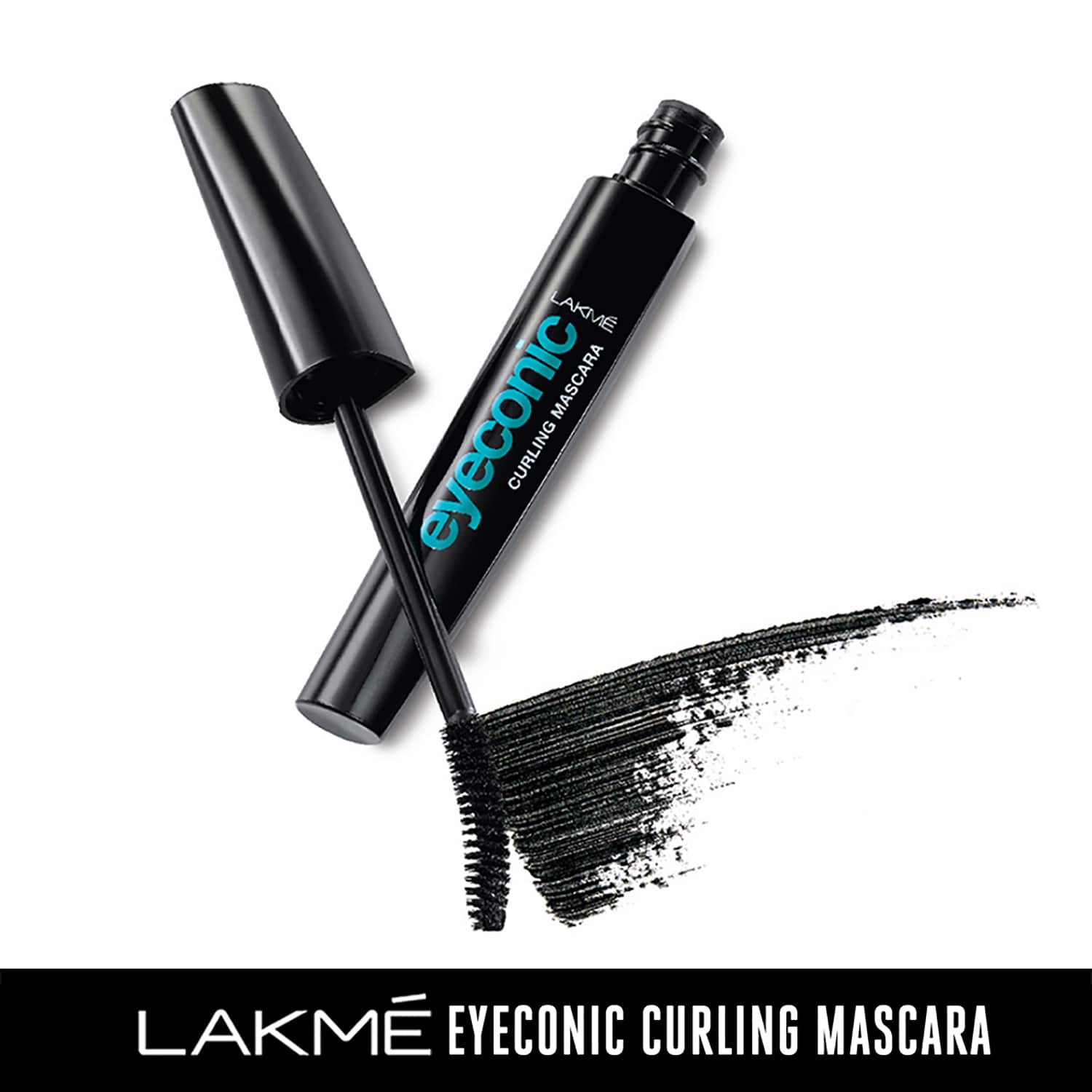 Lakme | Lakme 9 to 5 Eyeconic Curling Mascara Smudgeproof Waterproof lasts upto 24 Hrs Black (9 ml)