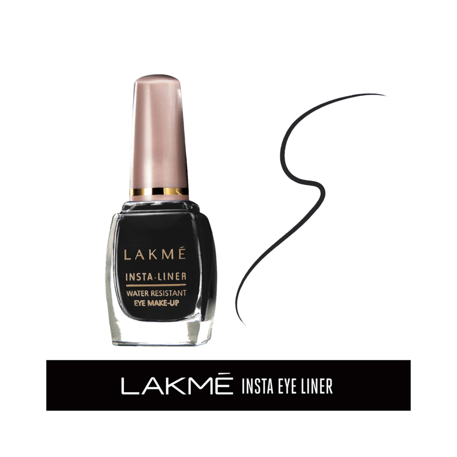 Lakme | Lakme Insta Eye Liner - Black (9ml)