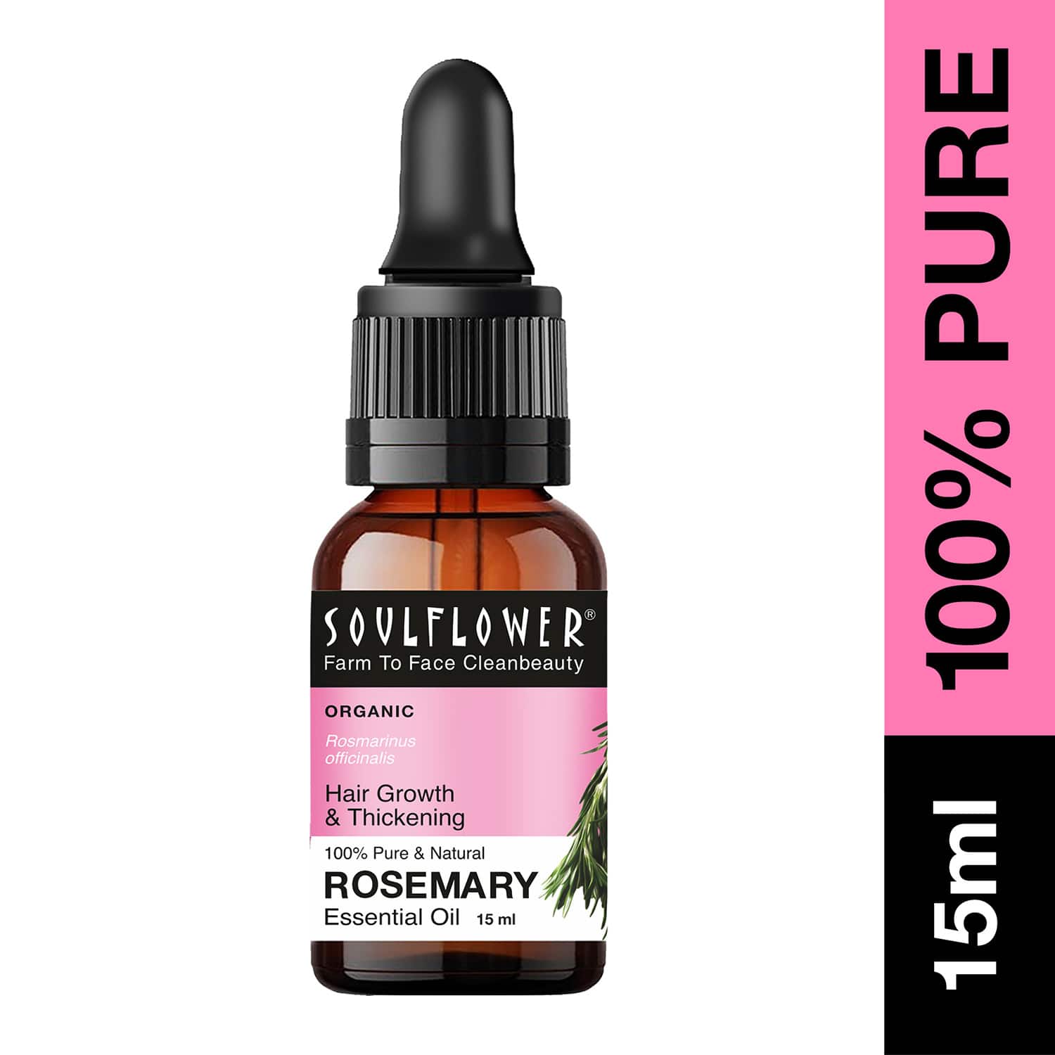 Soulflower | Soulflower Rosemary Essential Oil (15ml)