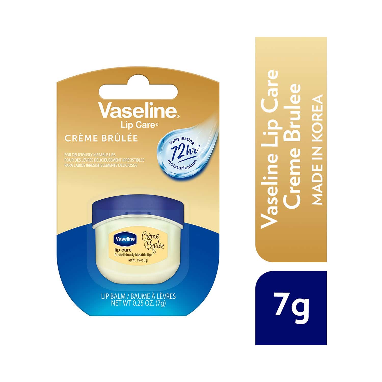 Vaseline | Vaseline Lip Care Balm - Creme Brulee (7 g)