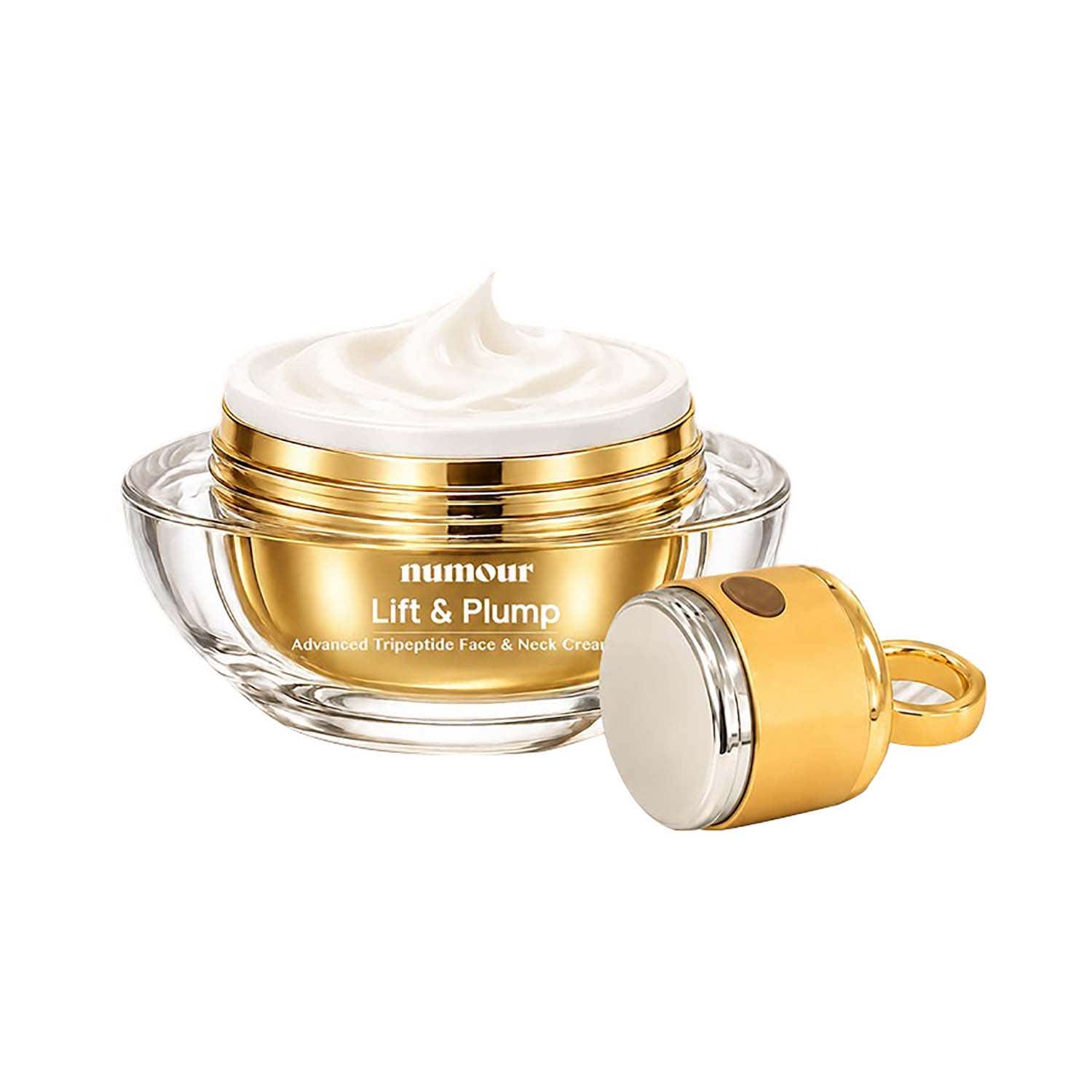 numour | numour Lift & Plump Advanced Multipeptide Face & Neck Cream with Sonic Massager (30 g)