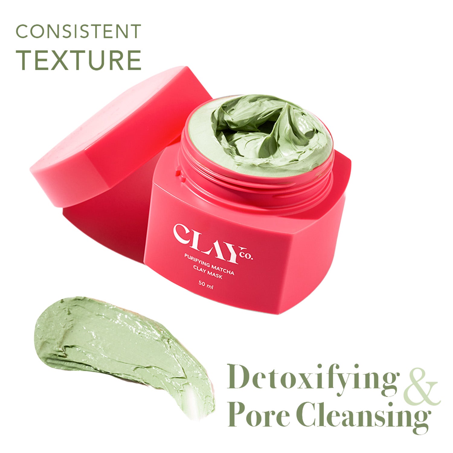 ClayCo. | ClayCo. Purifying Matcha Clay Mask 50ml