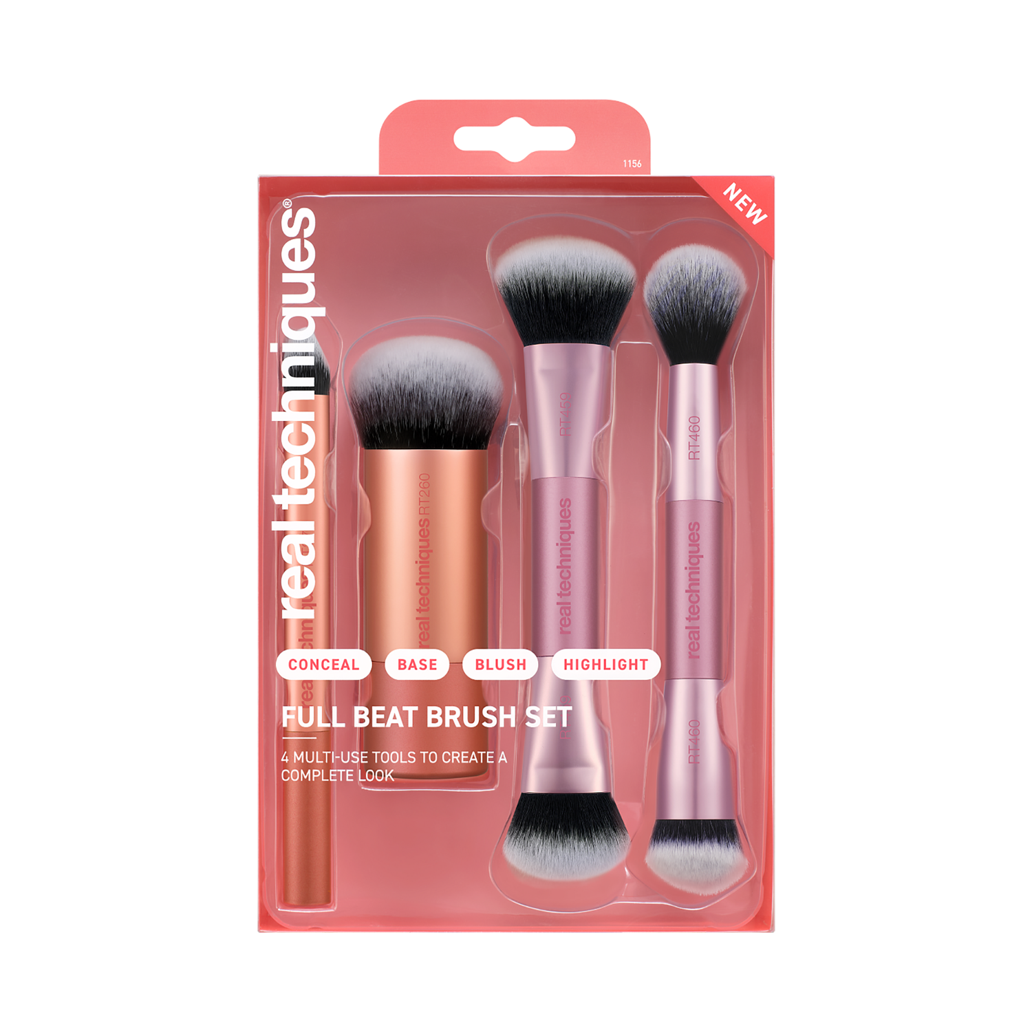 Real Techniques | Real Techniques Full Beat Brush Set (4 pcs)