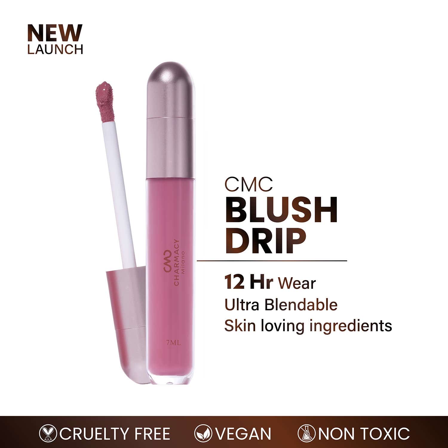 Charmacy Milano | Charmacy Milano CMC Blush Drip - Meher Mauve -1 (7 ml)