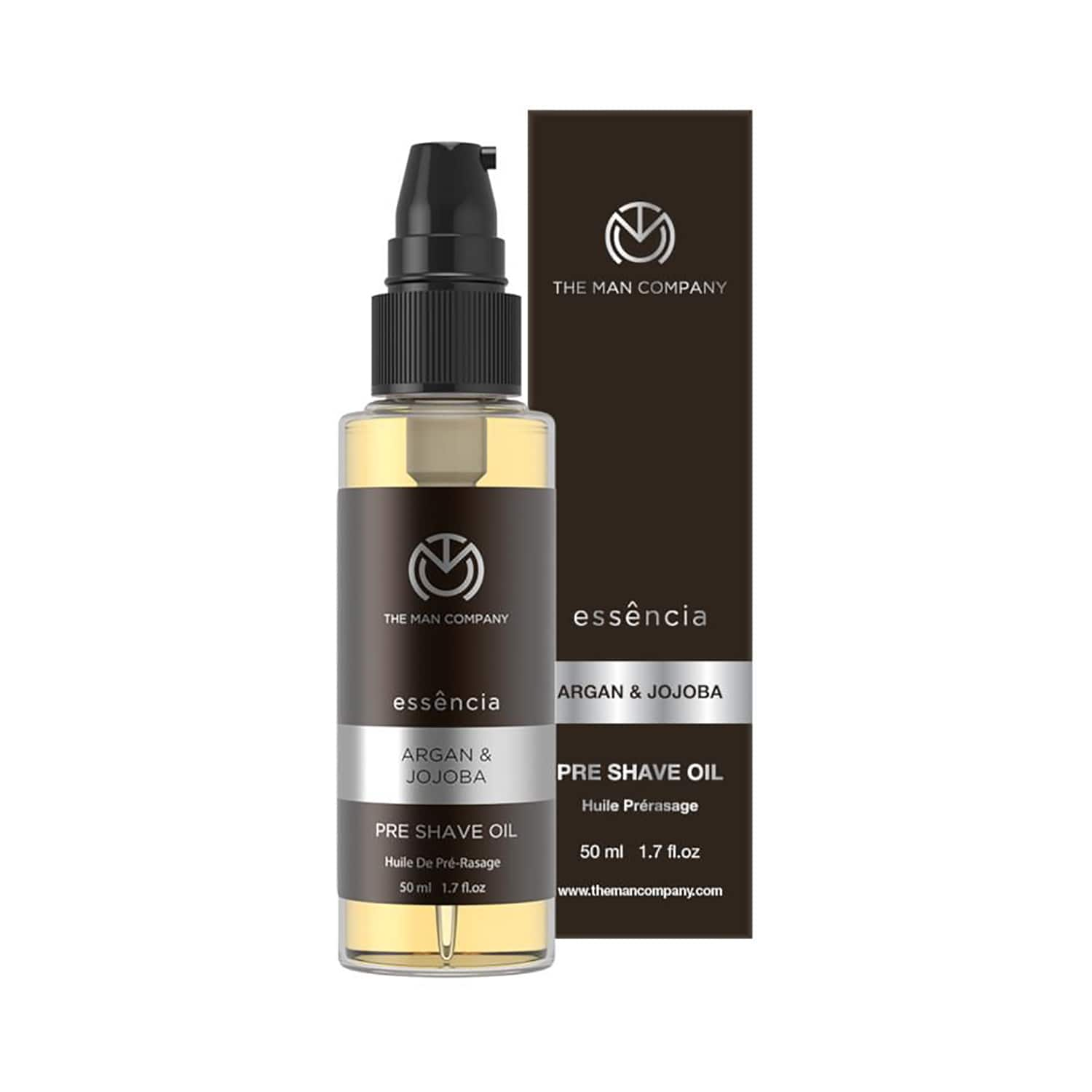 The Man Company | The Man Company Argan & Jojoba Pre Shave Oil (50ml)