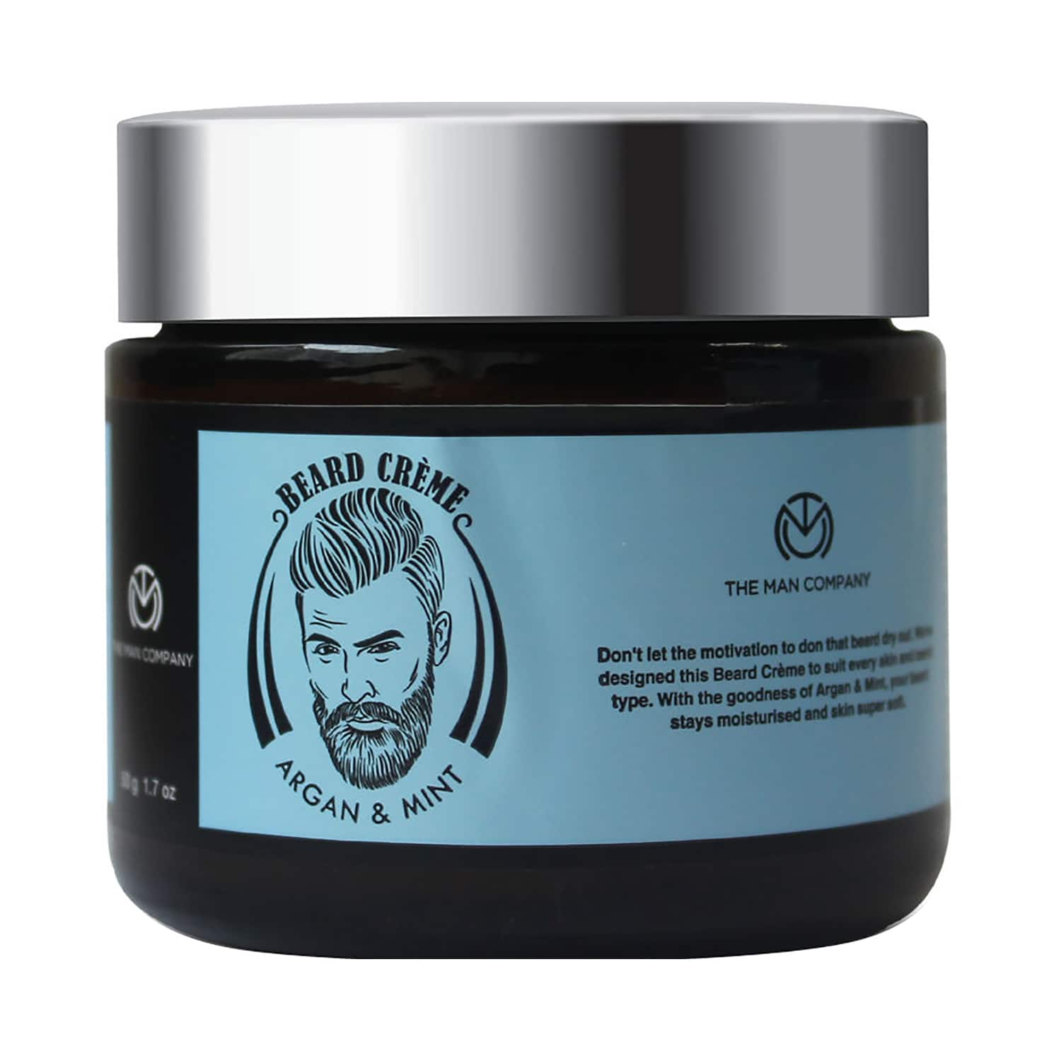 The Man Company | The Man Company Argan & Mint Beard Softening Cream (50g)