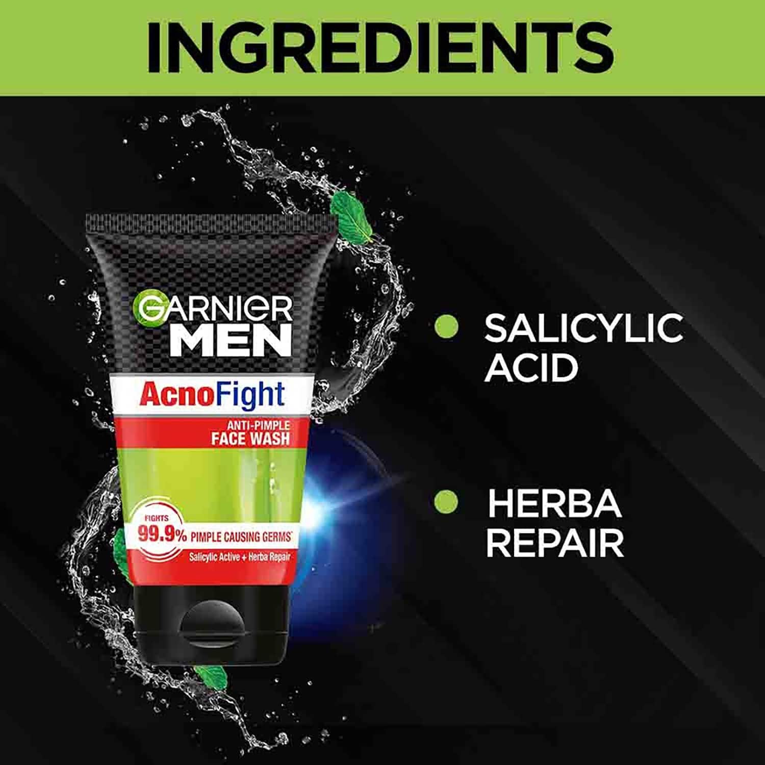 Garnier pimple outlet free face wash