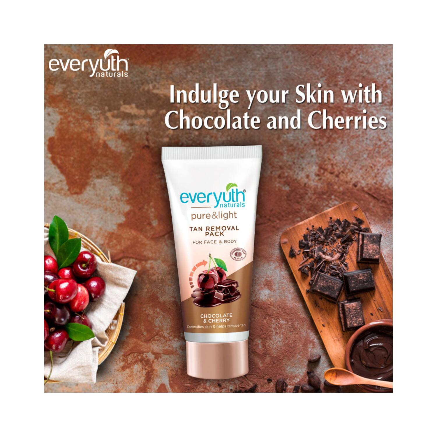 Tan removal pack top