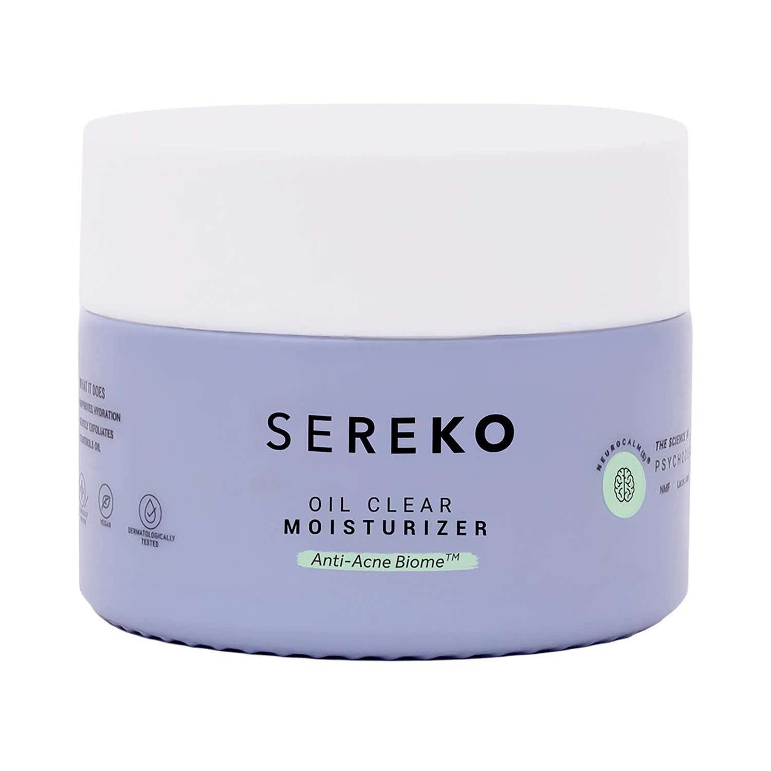 Sereko | Sereko Anti Acne Moisturiser with Zinc PCA and Lactic Acid for Oil Control and Redness (50 ml)