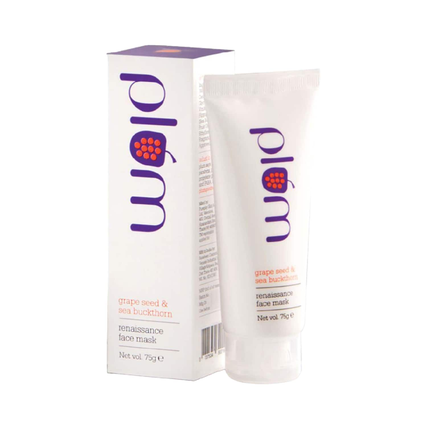 Plum | Plum Grape Seed & Sea Buckthorn Renaissance Face Mask (75ml)