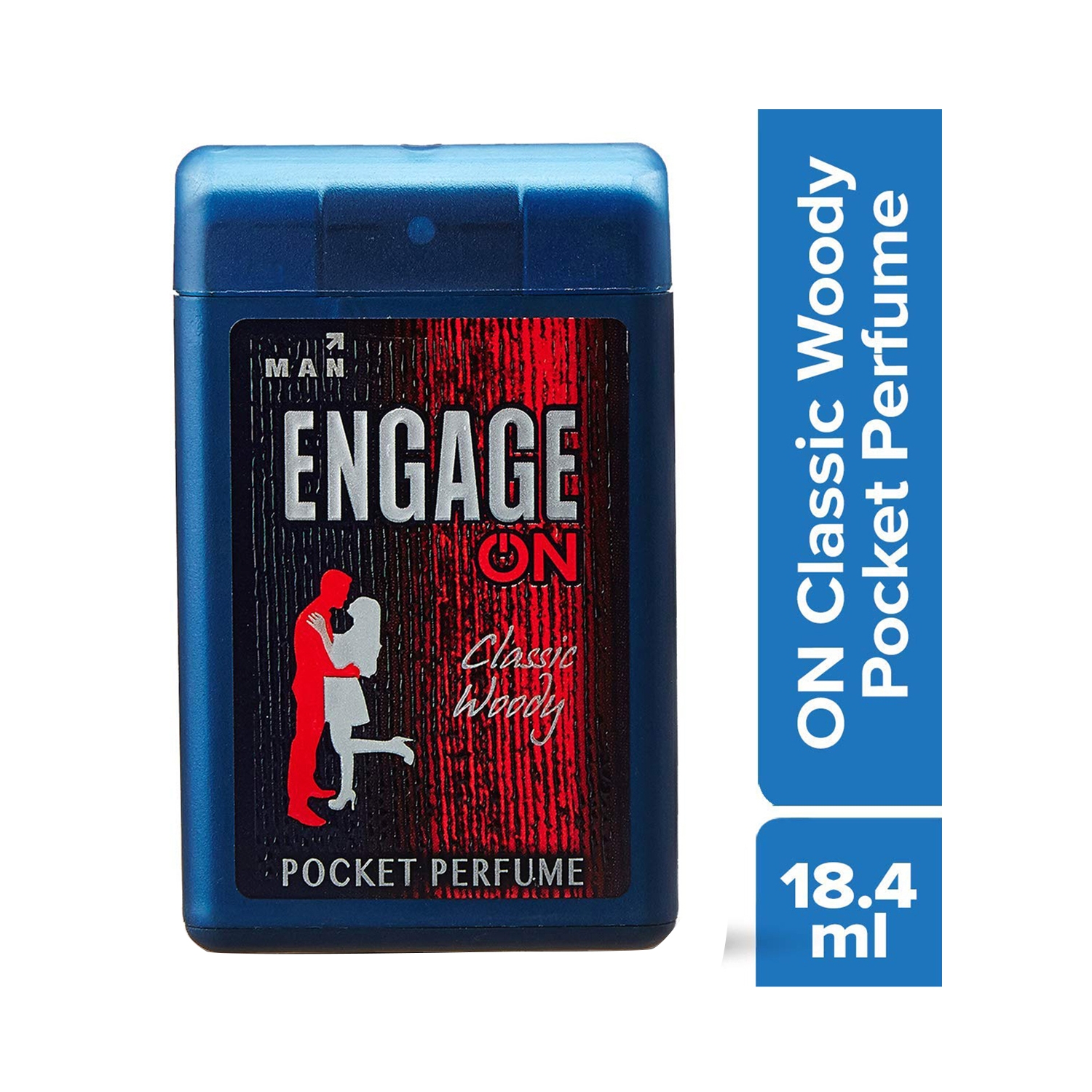 Engage | Engage On Classic Woody Pocket Perfume For Man (18.4ml)